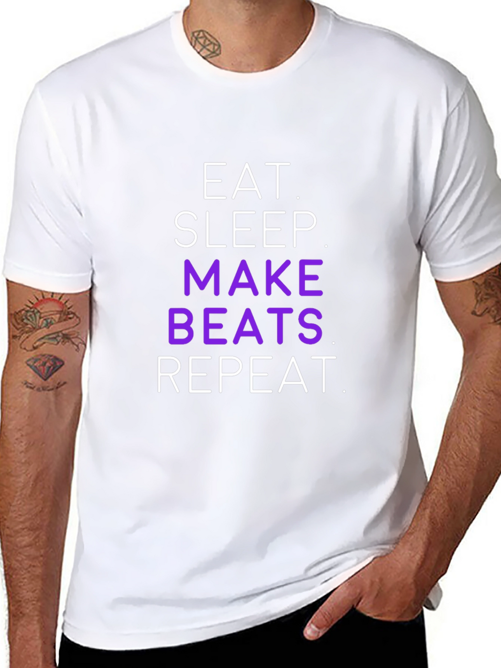Eat Sleep Make Beats Repeat T-Shirt
