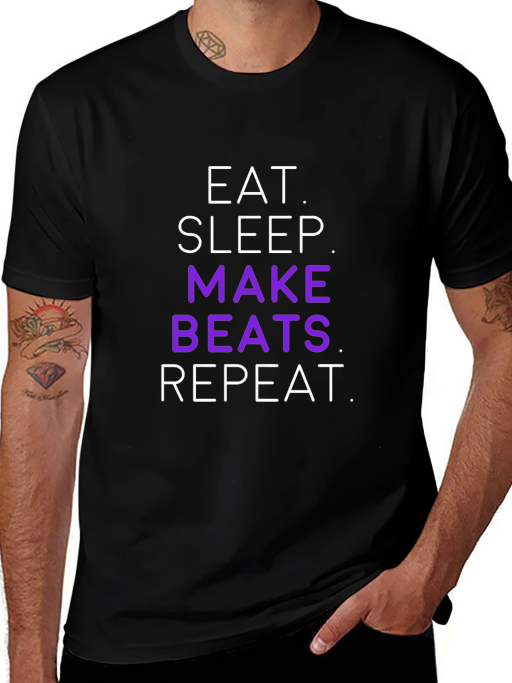 Eat Sleep Make Beats Repeat T-Shirt