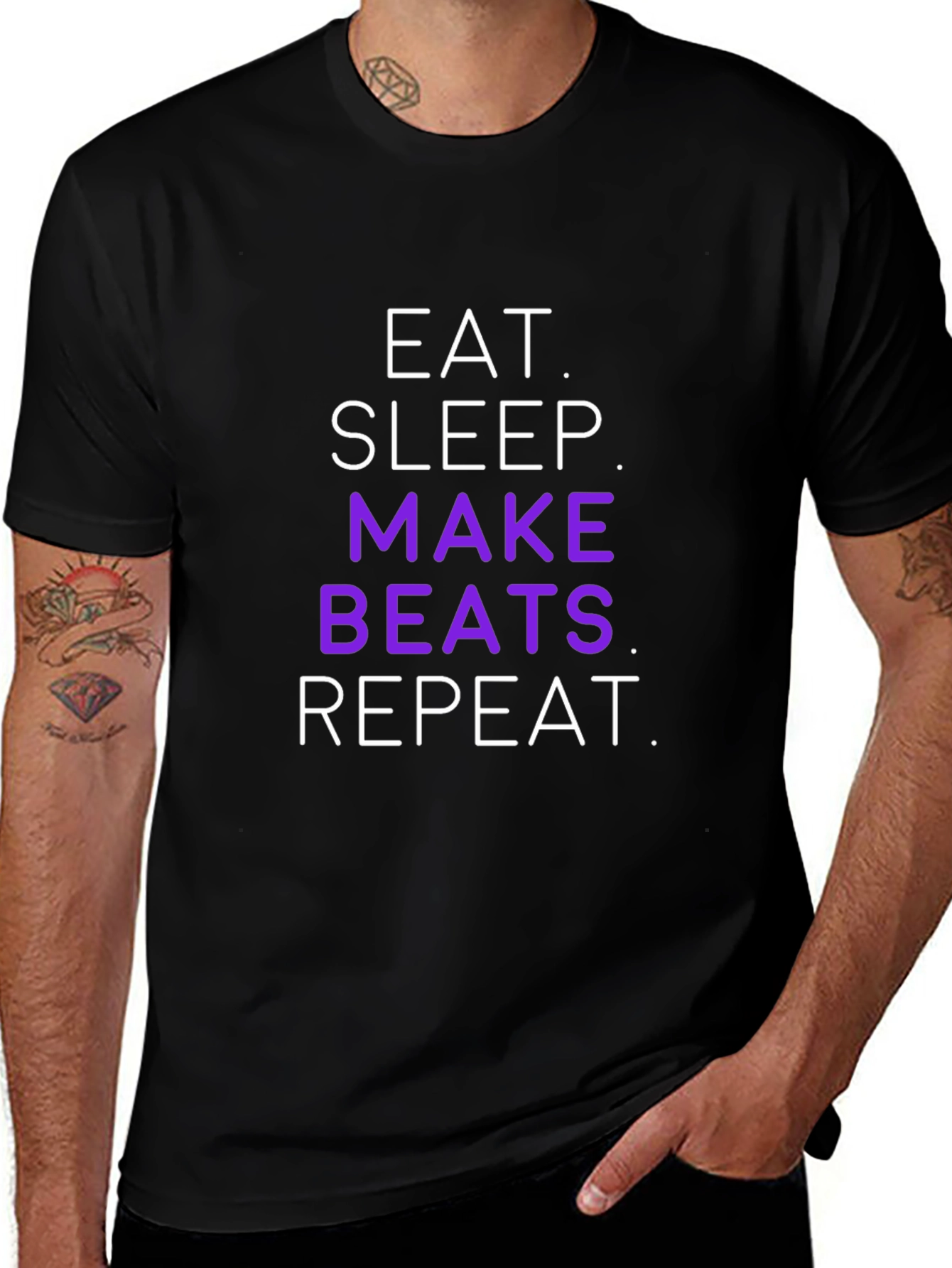 Eat Sleep Make Beats Repeat T-Shirt