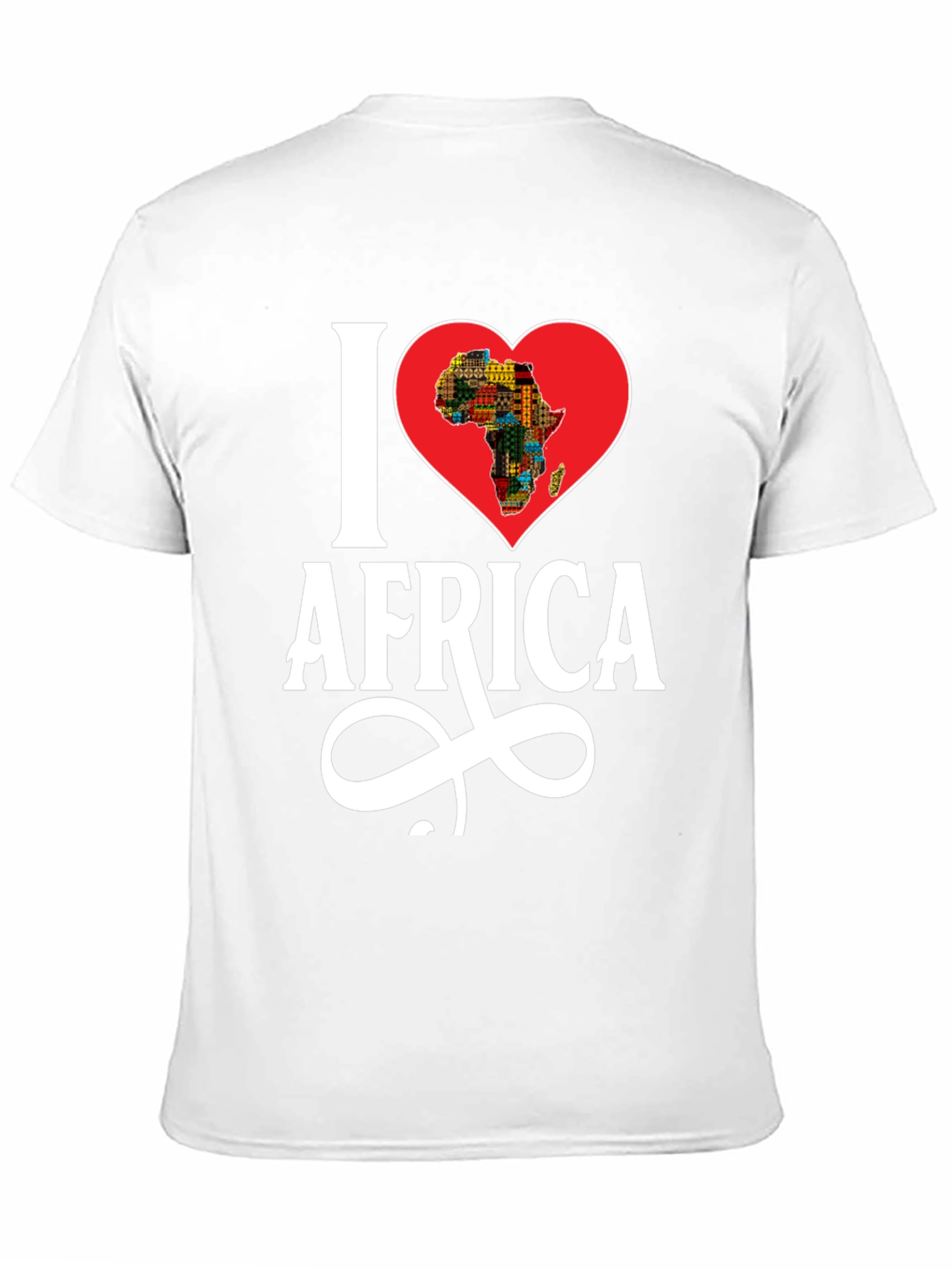 I Heart Africa Graphic T-Shirt - Black