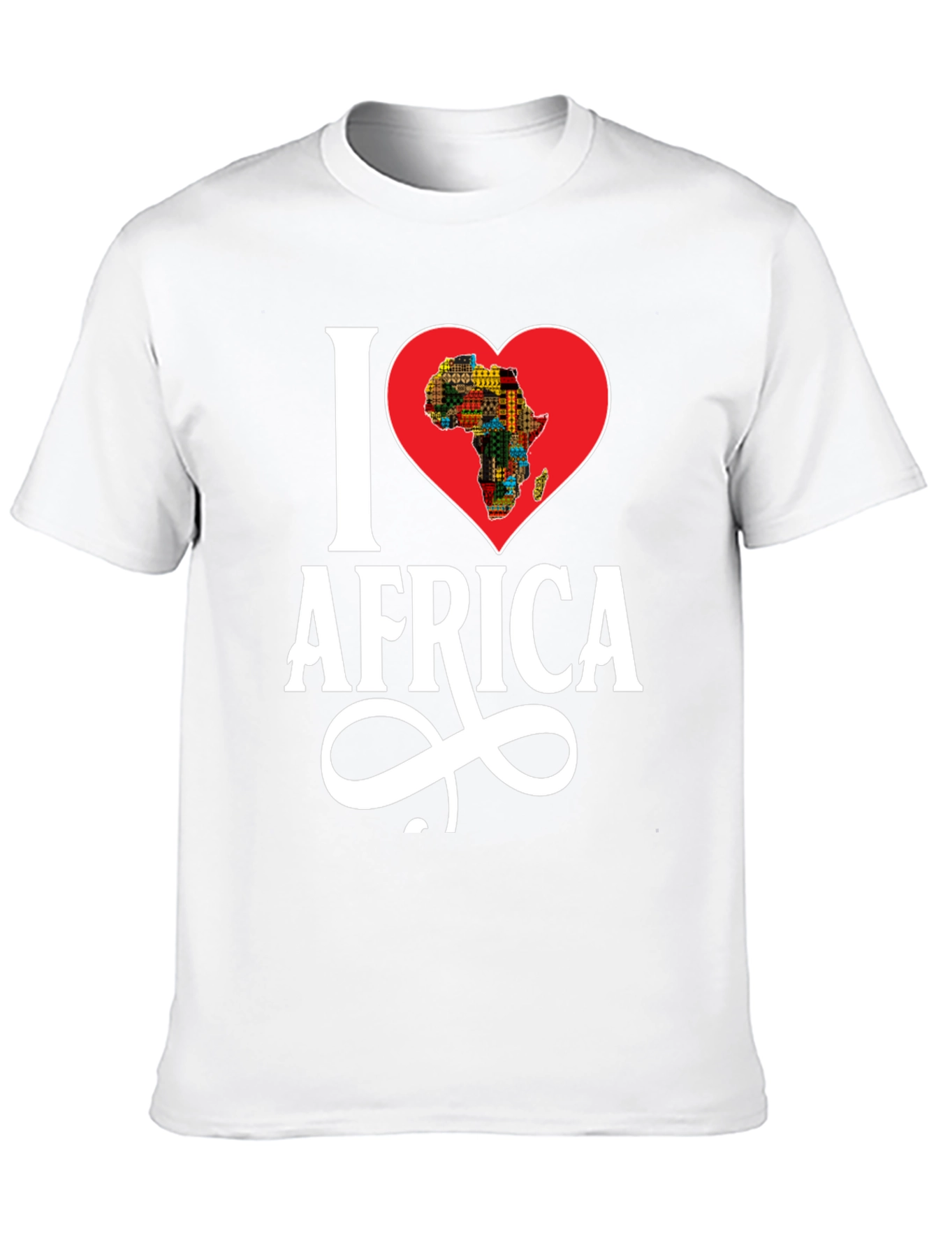 I Heart Africa Graphic T-Shirt - Black
