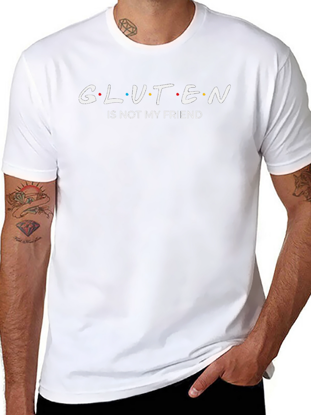 Gluten is Not My Friend Graphic T-Shirt