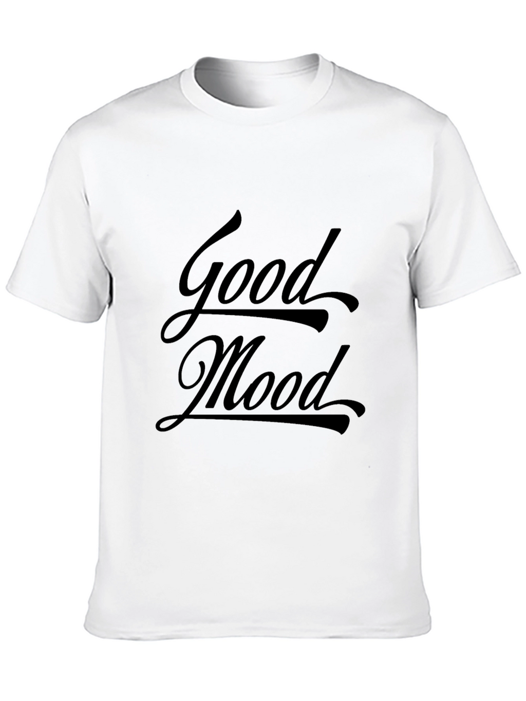 Good Mood Black T-Shirt - Stylish & Comfy