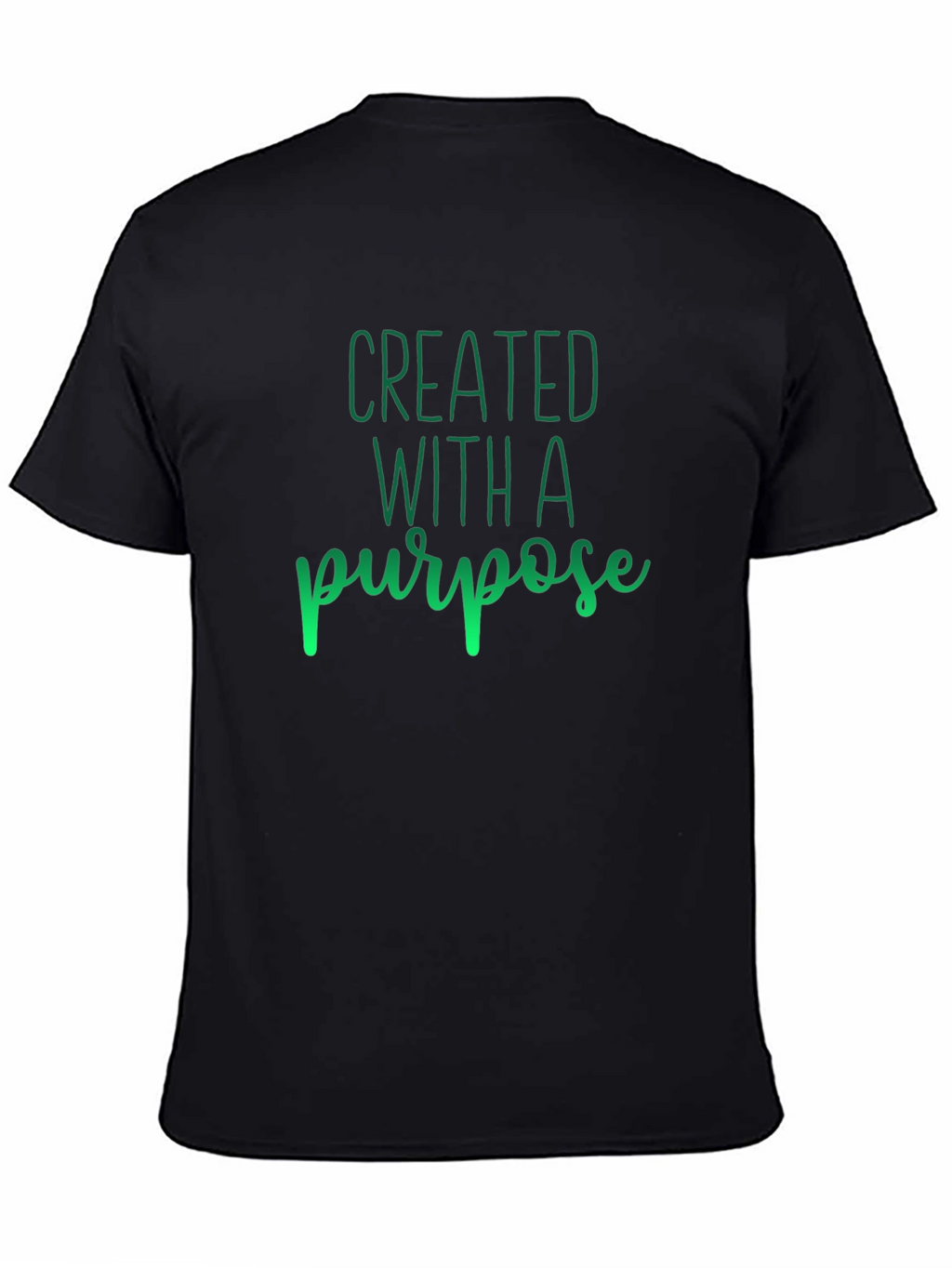 Created with a Purpose Tee - Trendy Christian Apparel
