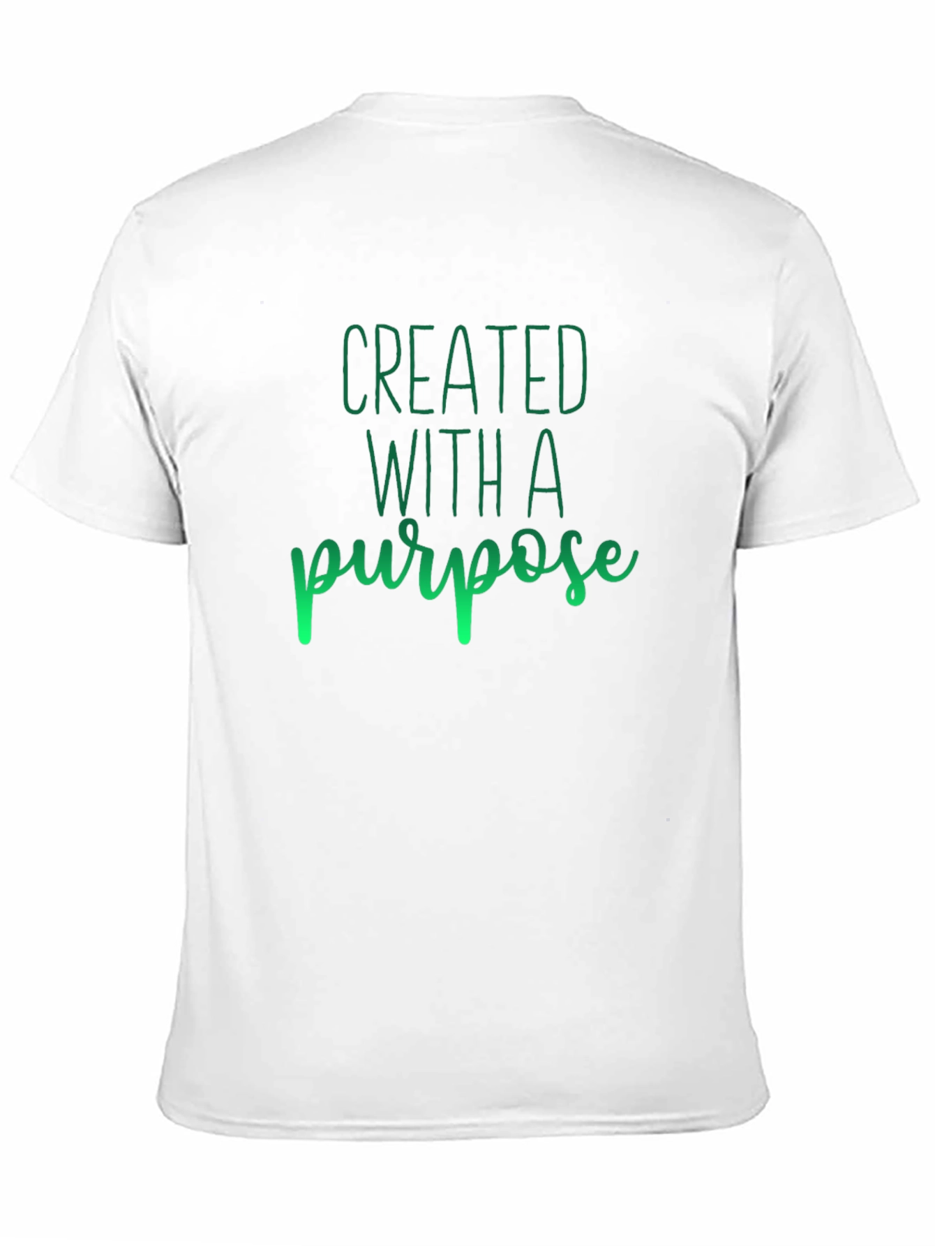 Created with a Purpose Tee - Trendy Christian Apparel