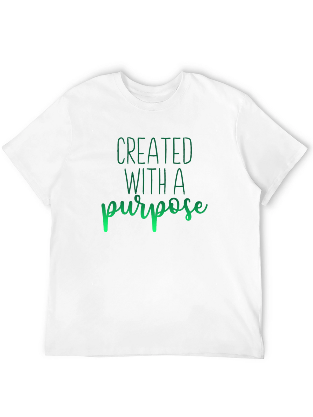 Created with a Purpose Tee - Trendy Christian Apparel