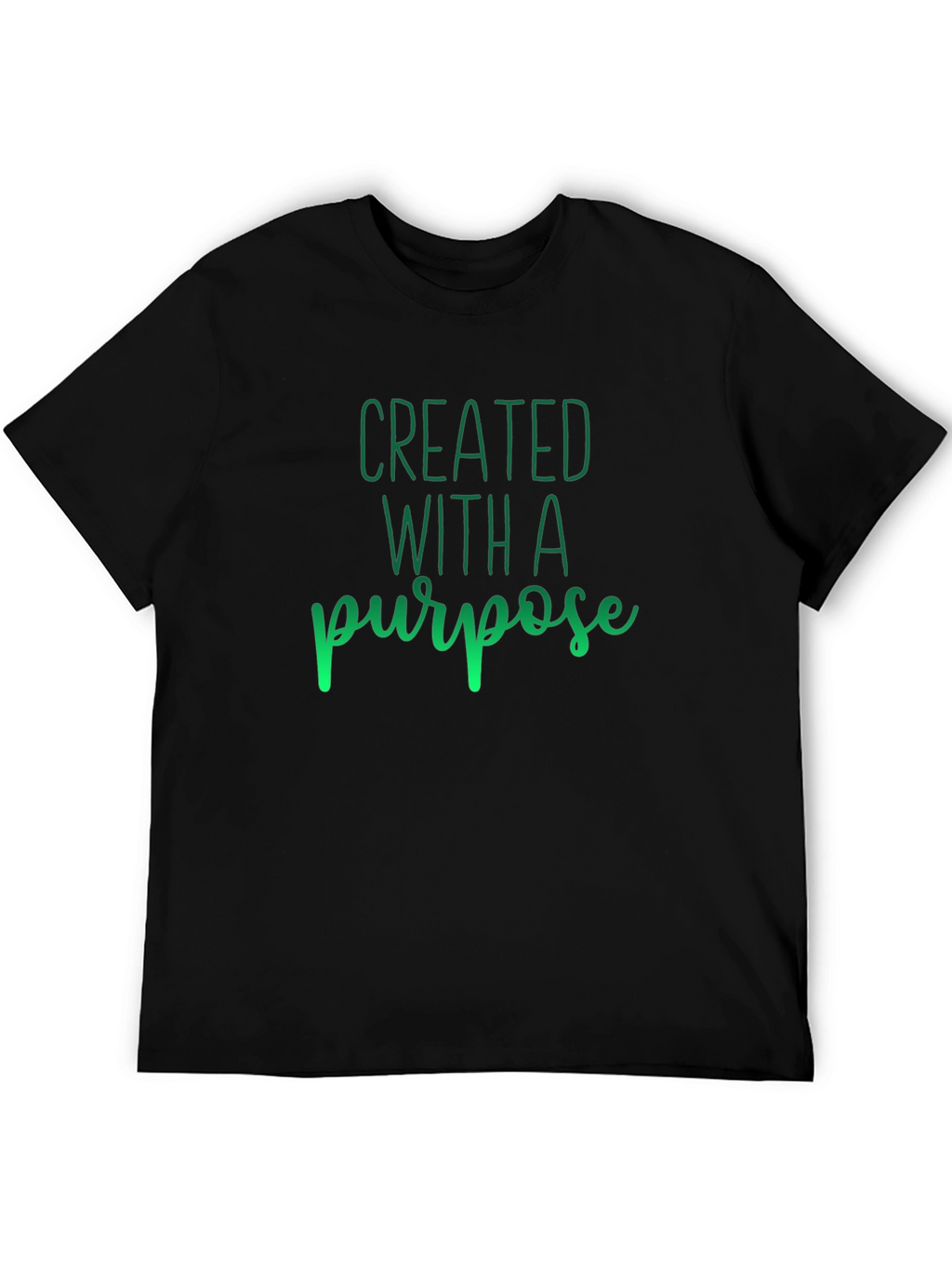 Created with a Purpose Tee - Trendy Christian Apparel