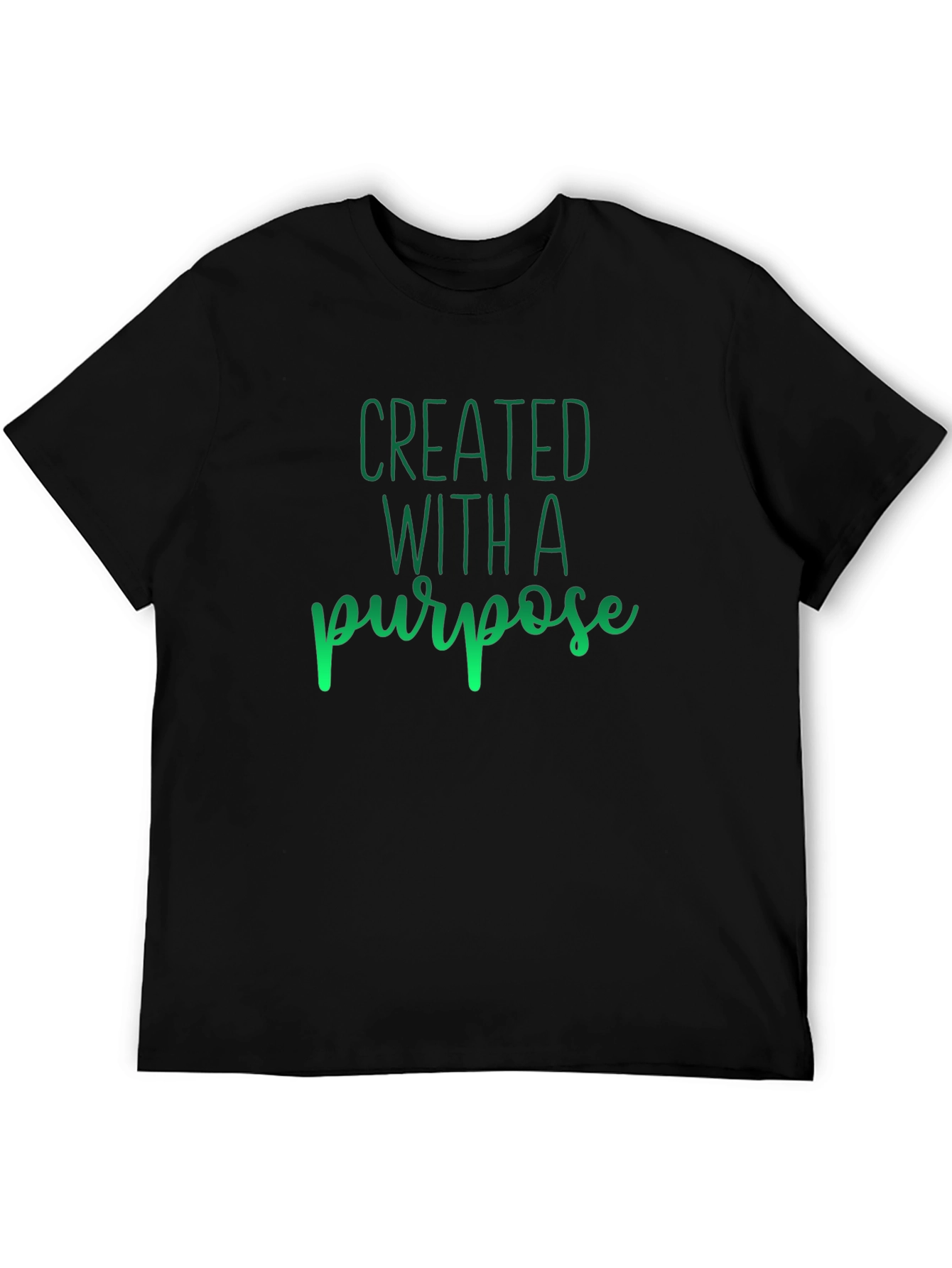 Created with a Purpose Tee - Trendy Christian Apparel