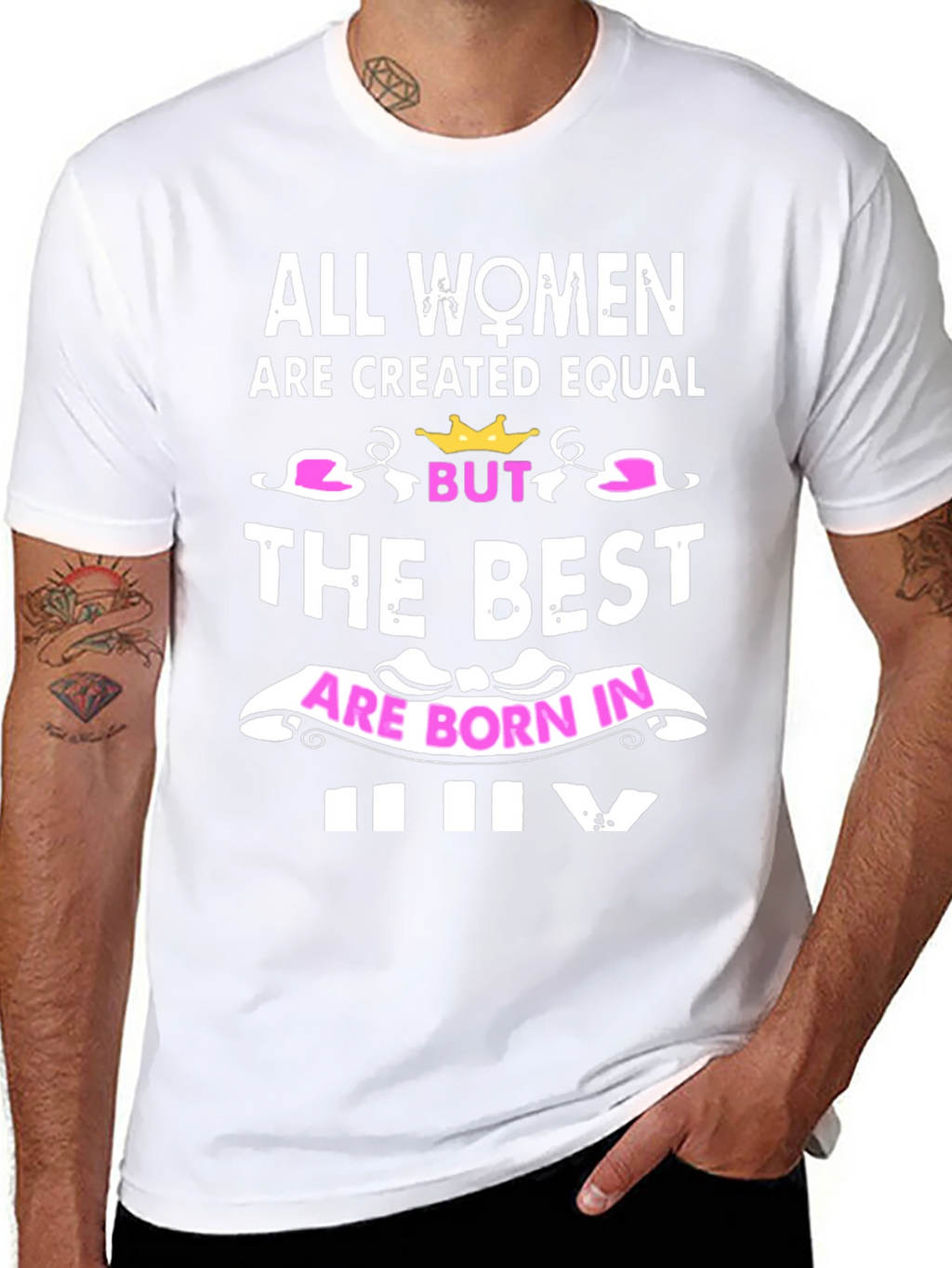 Women Born In July Graphic Tee