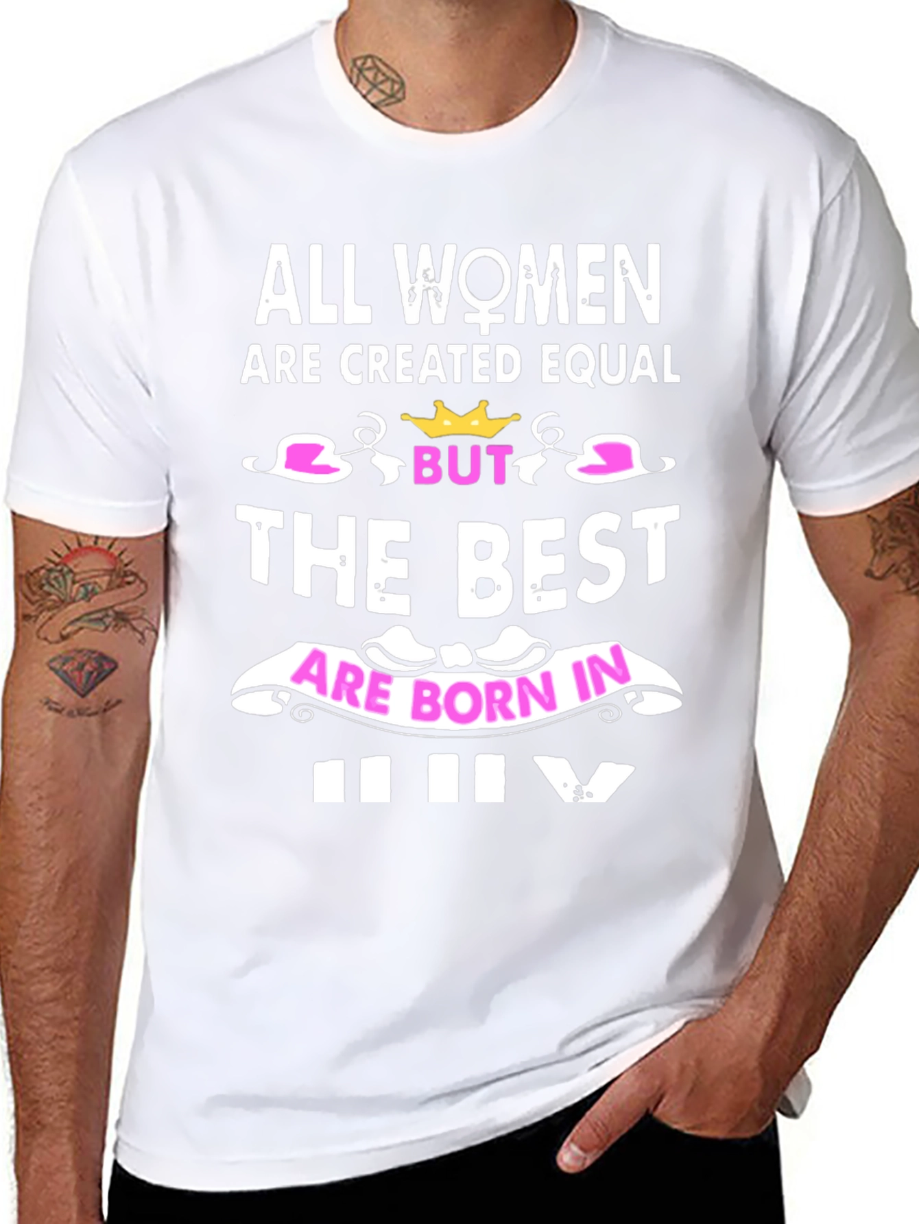 Women Born In July Graphic Tee