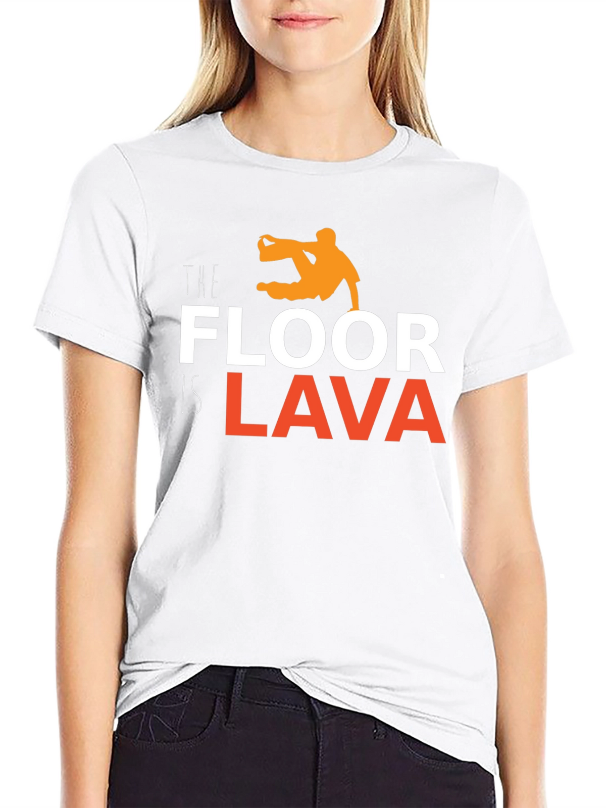 The Floor is Lava T-Shirt - Playful Graphic Tee