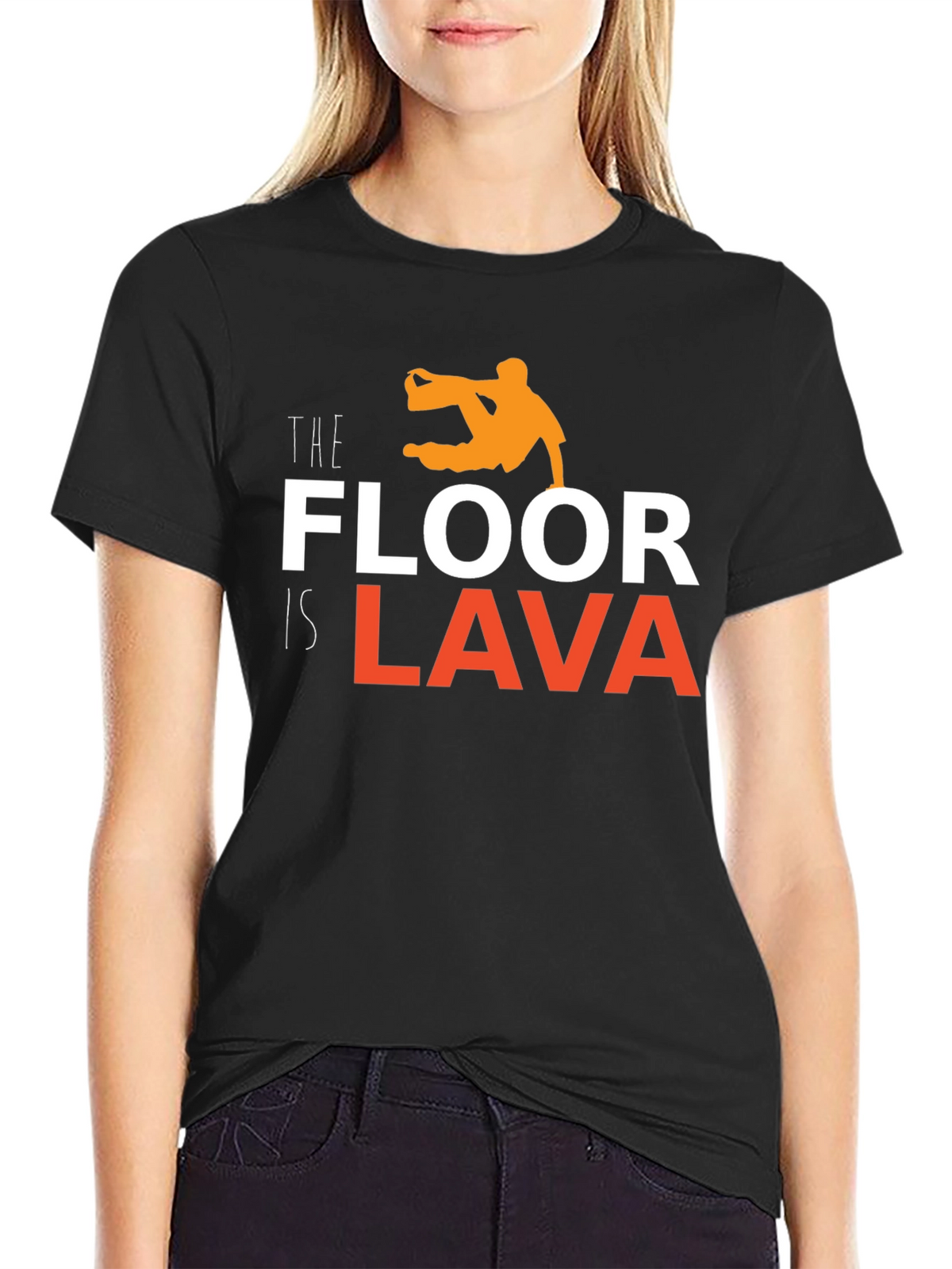 The Floor is Lava T-Shirt - Playful Graphic Tee