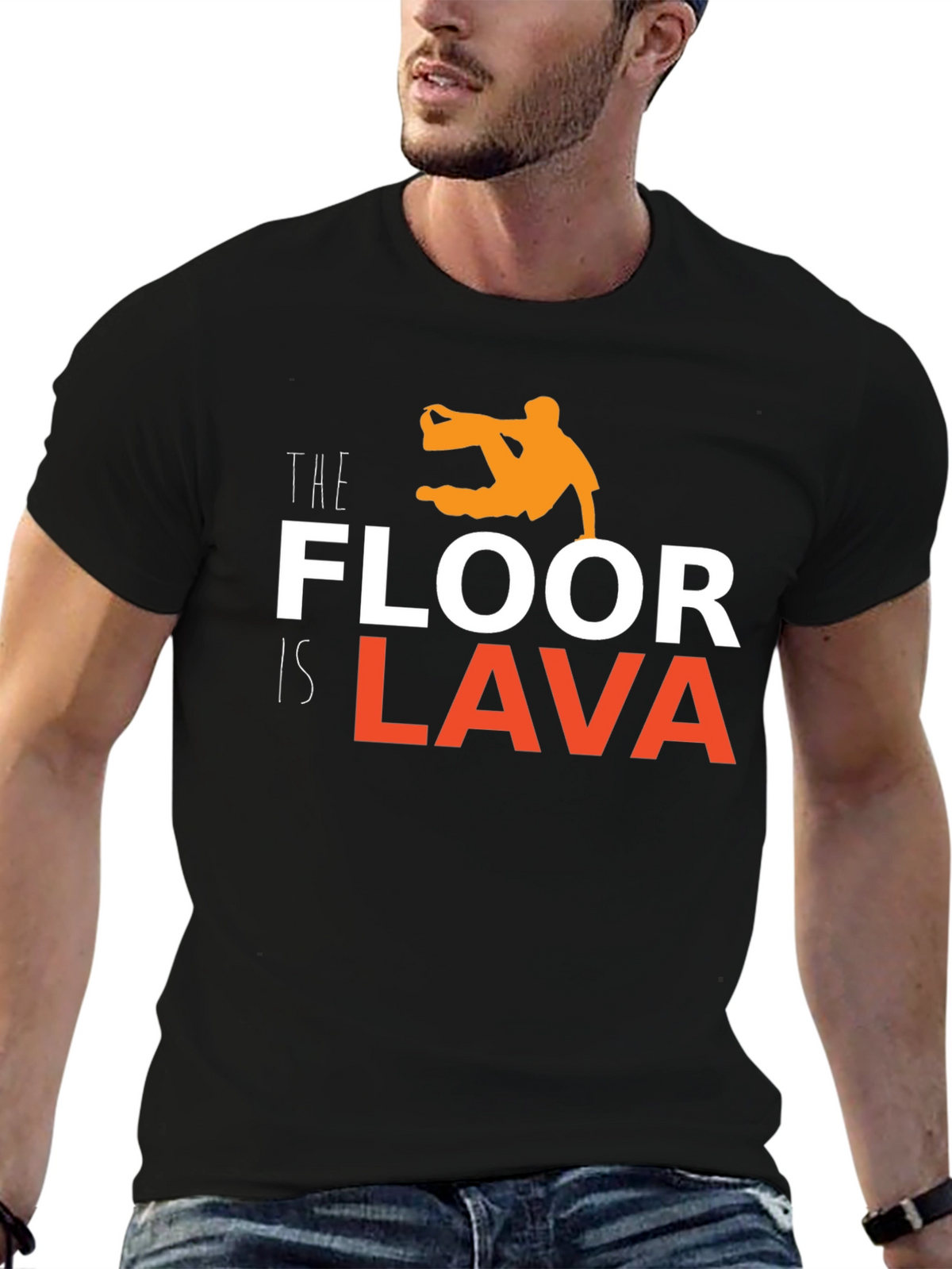 The Floor is Lava T-Shirt - Playful Graphic Tee