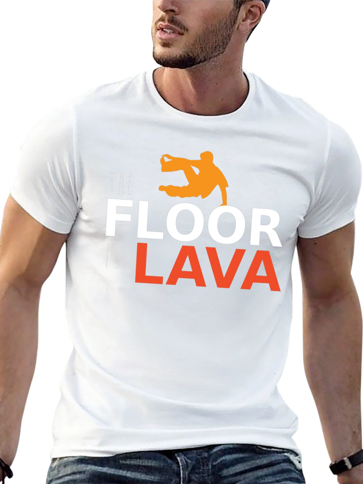 The Floor is Lava T-Shirt - Playful Graphic Tee