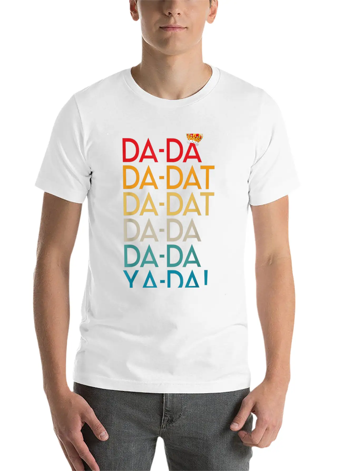 Da Da Da Dat Da Musical Chorus Birthday Christmas Timeless Short Sleeve Tee – Comfy And Minimalist Design