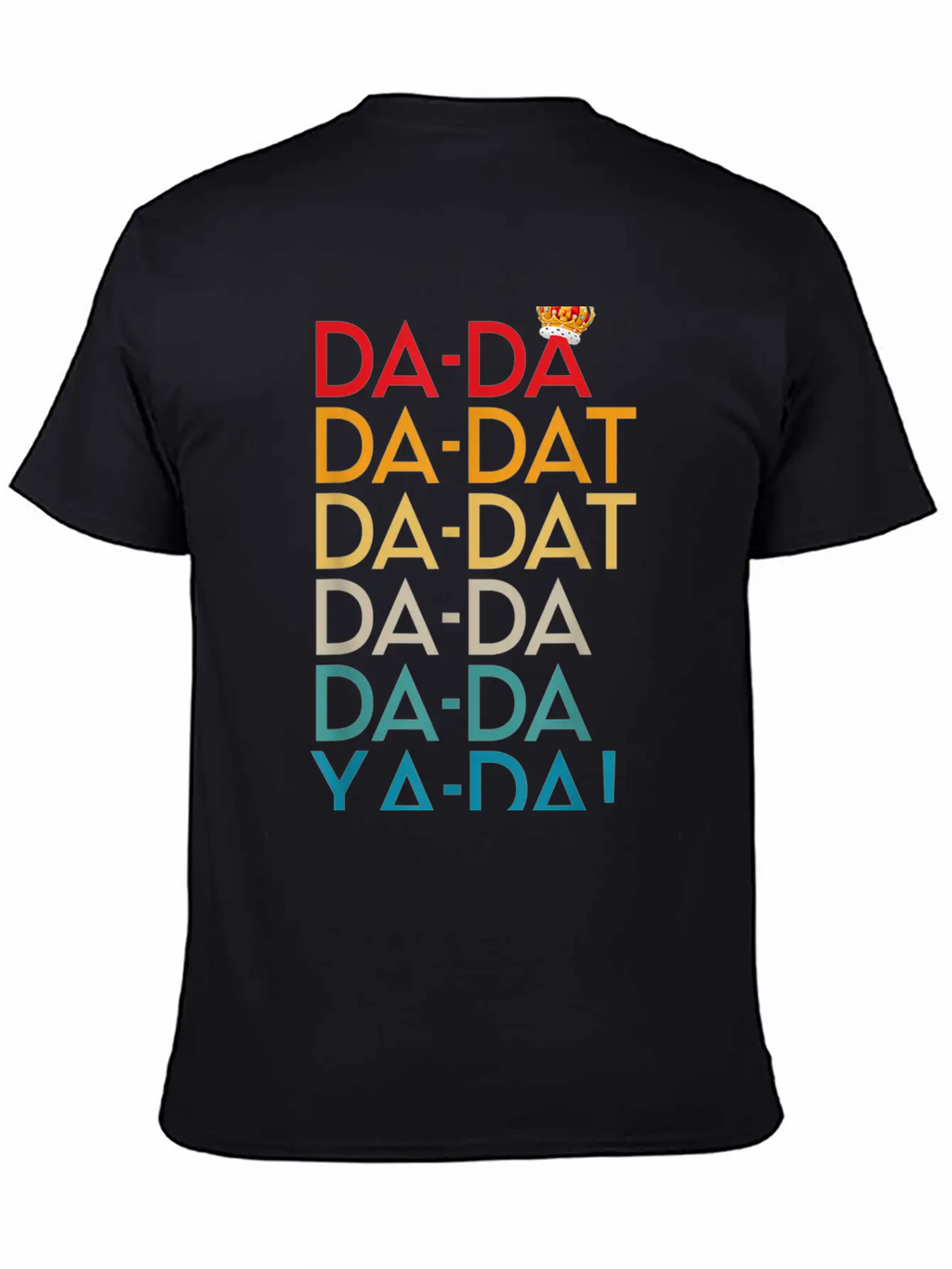 Da Da Da Dat Da Musical Chorus Birthday Christmas Timeless Short Sleeve Tee – Comfy And Minimalist Design