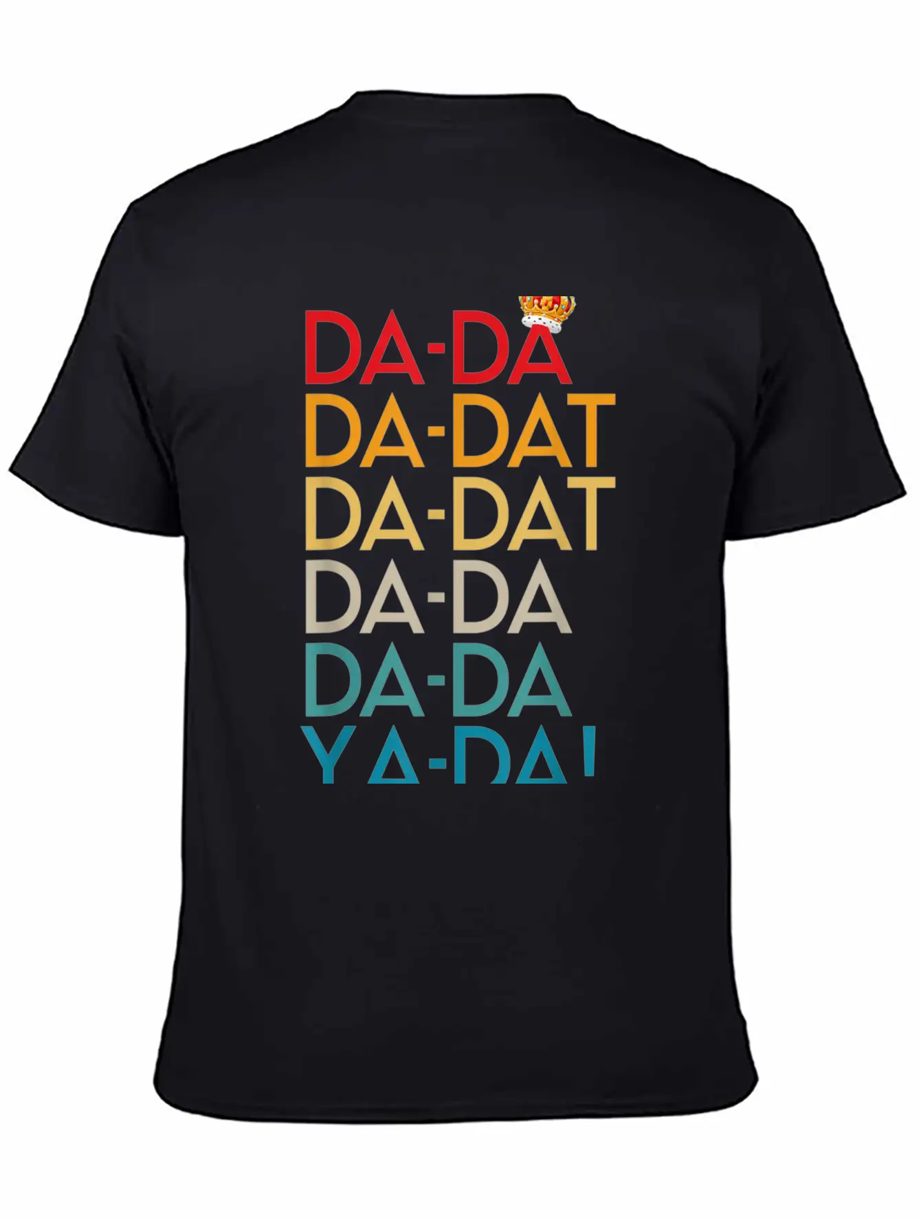 Da Da Da Dat Da Musical Chorus Birthday Christmas Timeless Short Sleeve Tee – Comfy And Minimalist Design