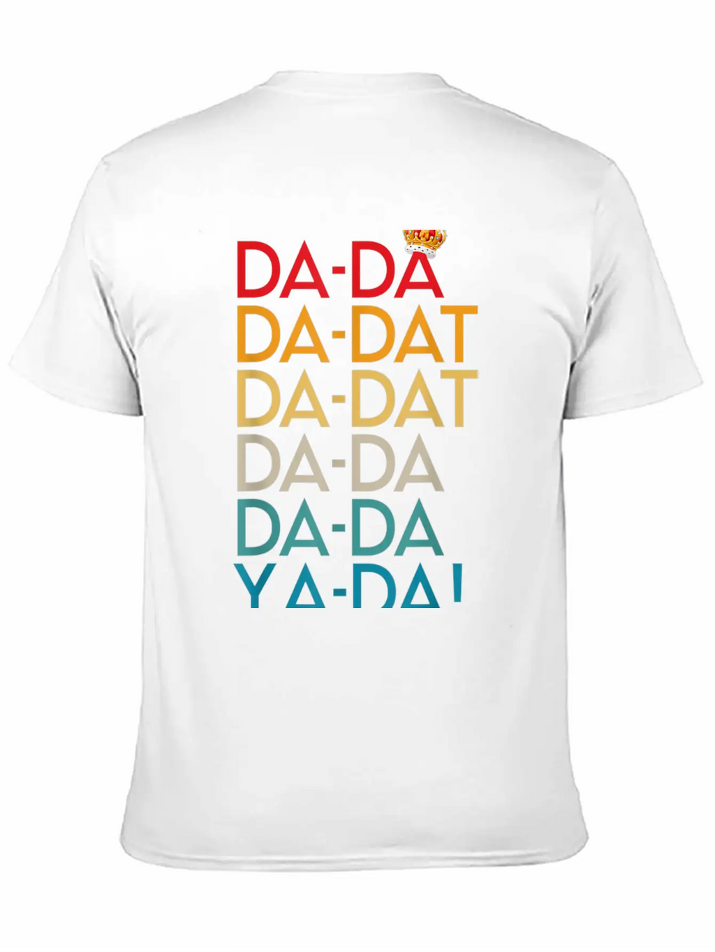 Da Da Da Dat Da Musical Chorus Birthday Christmas Timeless Short Sleeve Tee – Comfy And Minimalist Design