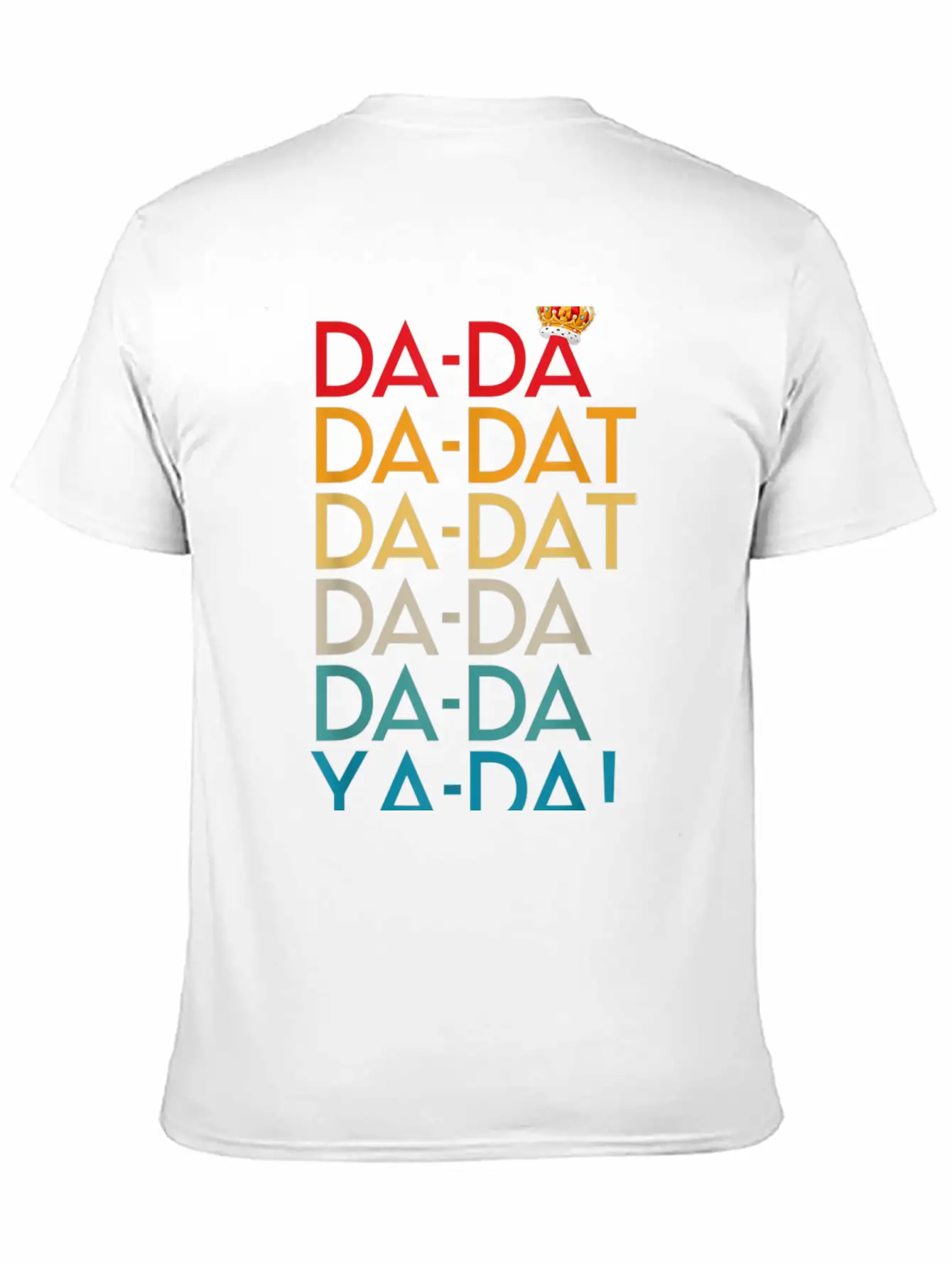 Da Da Da Dat Da Musical Chorus Birthday Christmas Timeless Short Sleeve Tee – Comfy And Minimalist Design