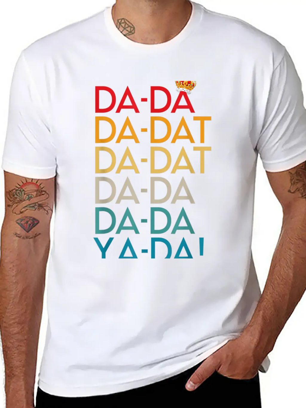 Da Da Da Dat Da Musical Chorus Birthday Christmas Timeless Short Sleeve Tee – Comfy And Minimalist Design