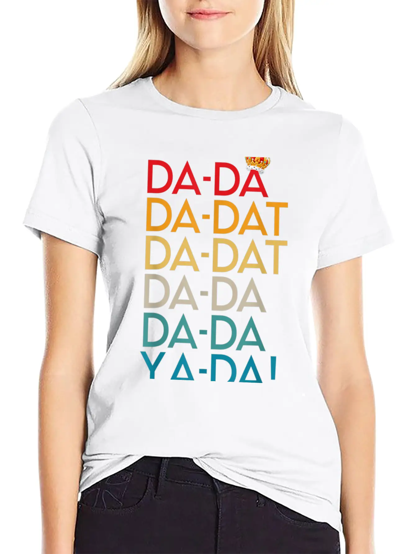 Da Da Da Dat Da Musical Chorus Birthday Christmas Timeless Short Sleeve Tee – Comfy And Minimalist Design