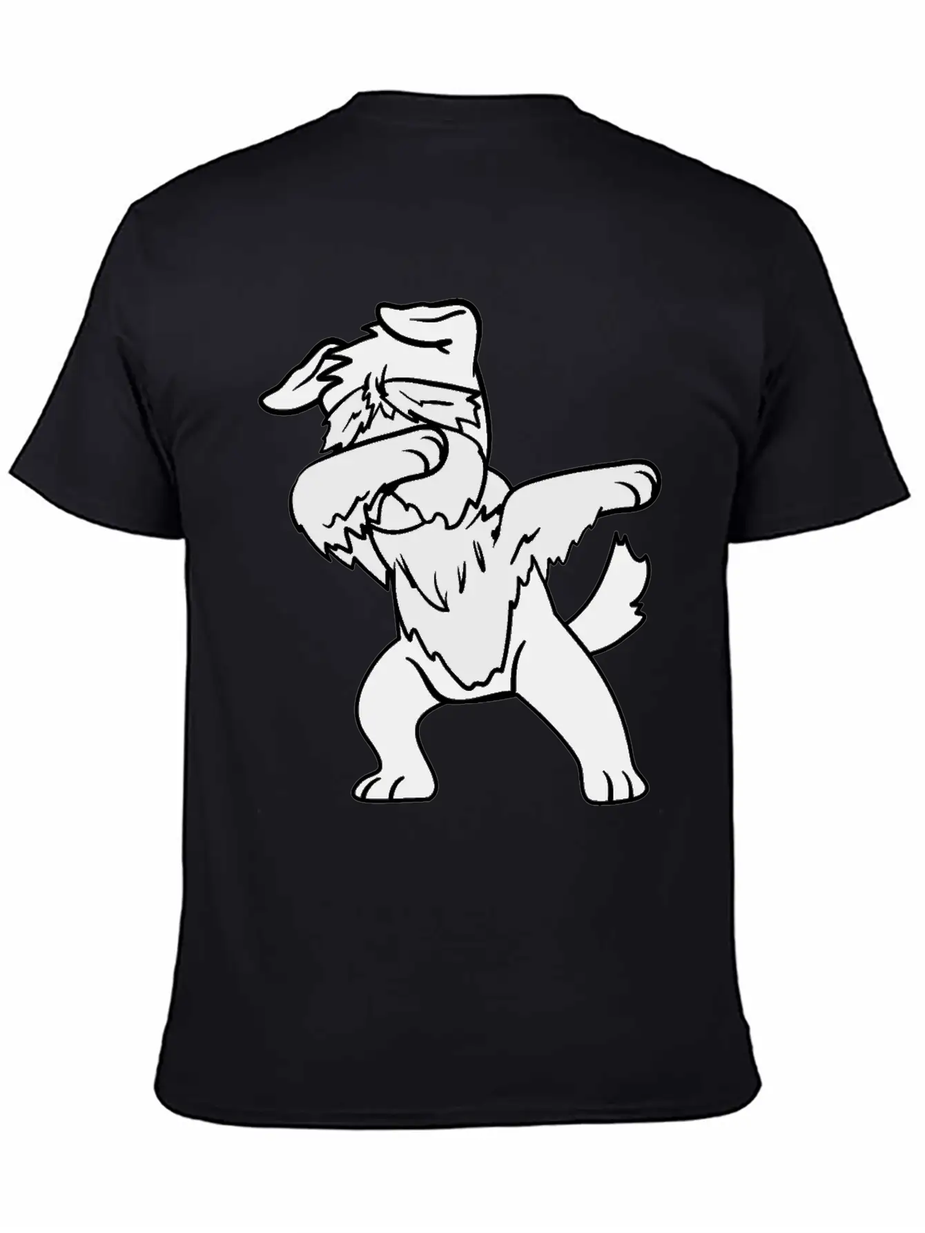Dabbing Dab Dancing Pets Dogs Schnauzer Relaxed Everyday Tee – Lightweight And Durable Cotton