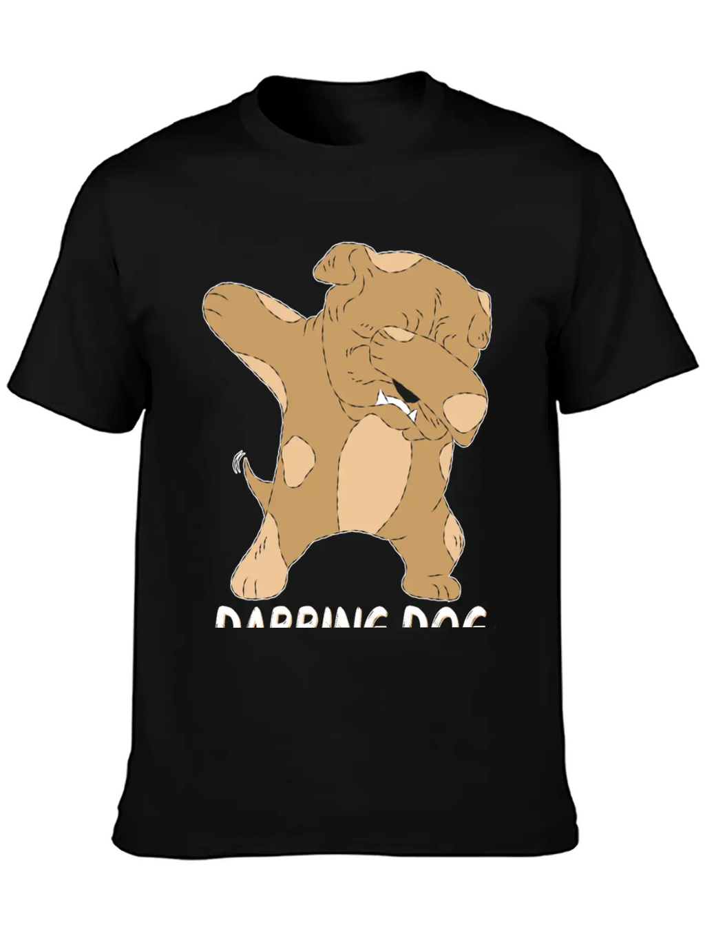 Dabbing Dog Funny Dog Relaxed Everyday Tee – Lightweight And Durable Cotton