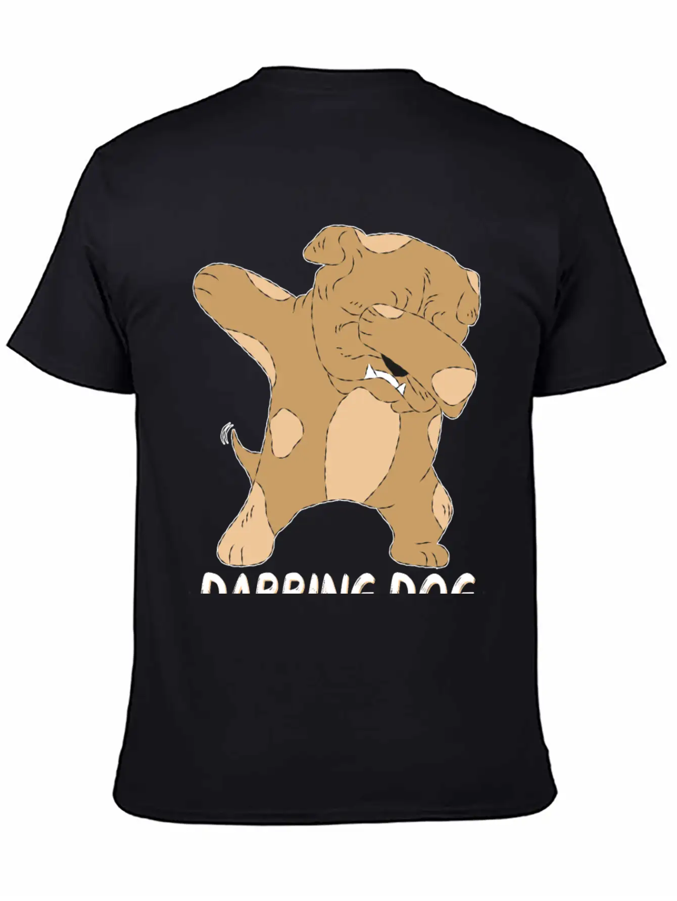 Dabbing Dog Funny Dog Relaxed Everyday Tee – Lightweight And Durable Cotton