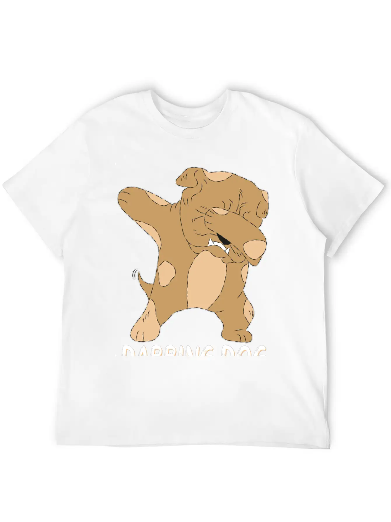 Dabbing Dog Funny Dog Relaxed Everyday Tee – Lightweight And Durable Cotton