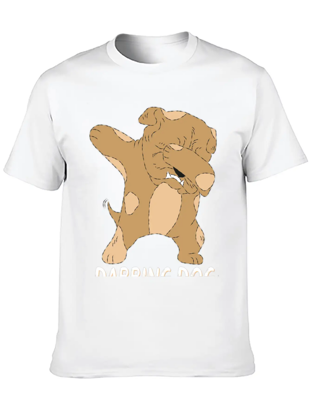 Dabbing Dog Funny Dog Relaxed Everyday Tee – Lightweight And Durable Cotton