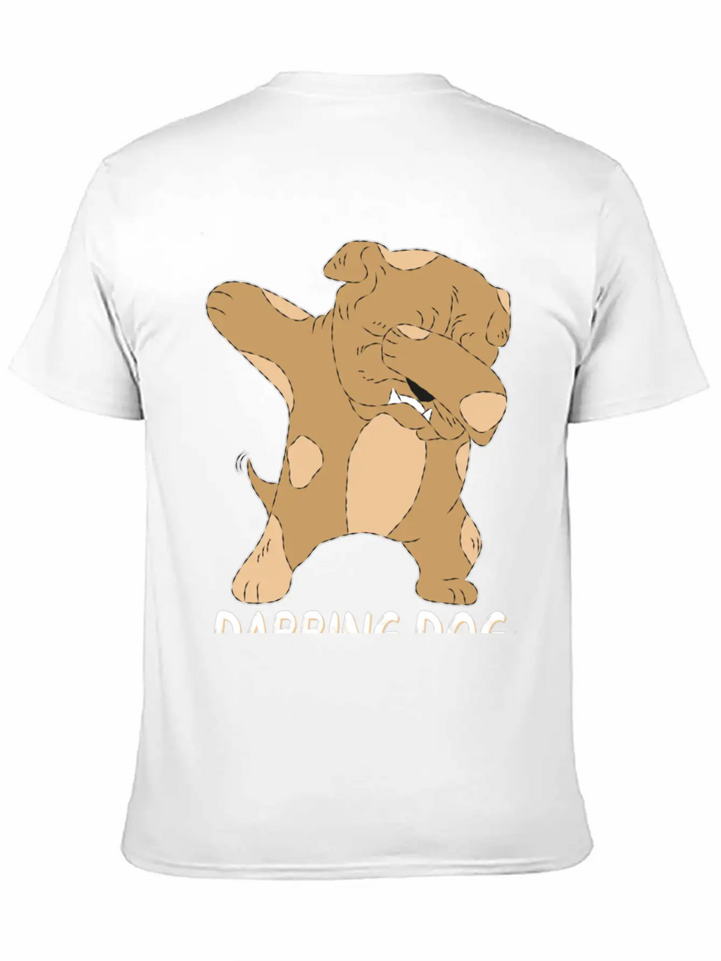 Dabbing Dog Funny Dog Relaxed Everyday Tee – Lightweight And Durable Cotton