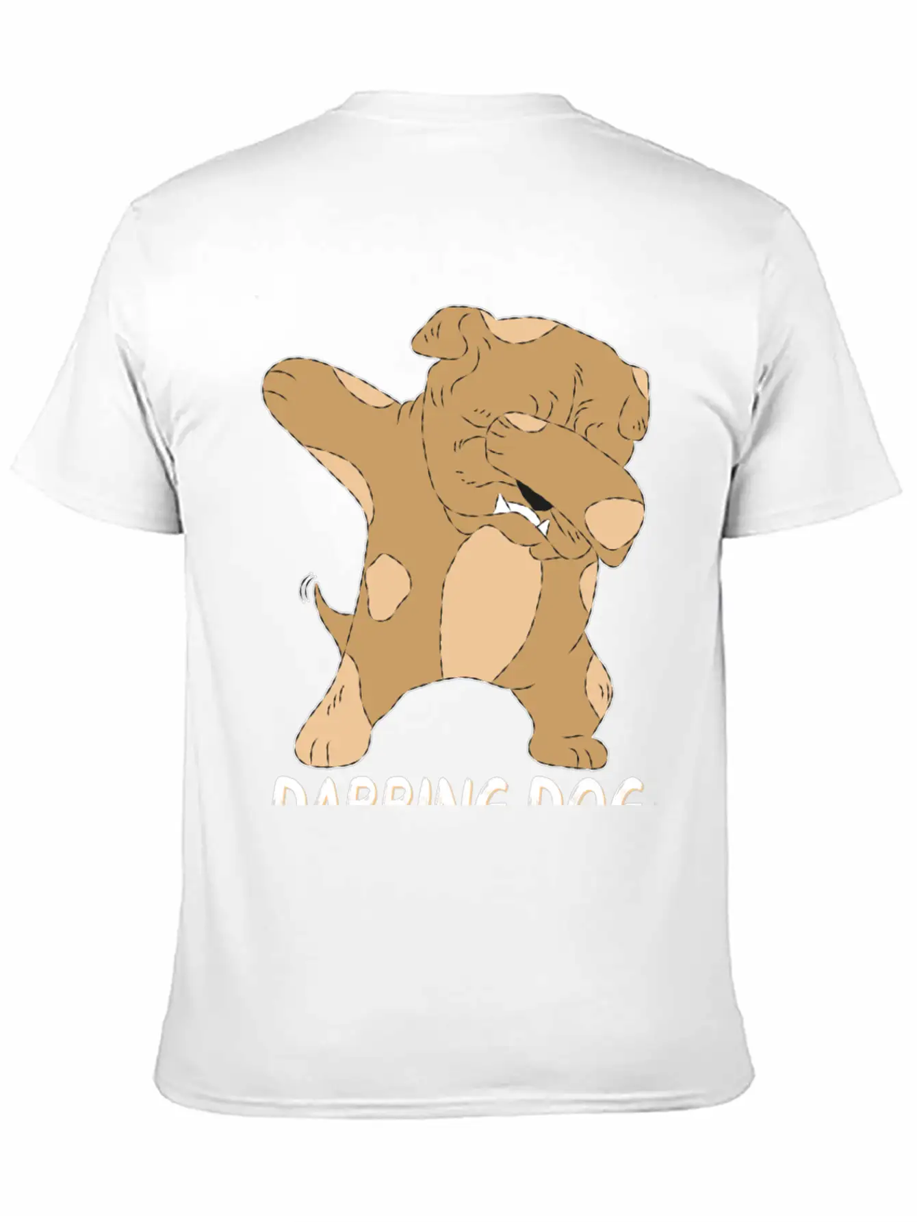 Dabbing Dog Funny Dog Relaxed Everyday Tee – Lightweight And Durable Cotton