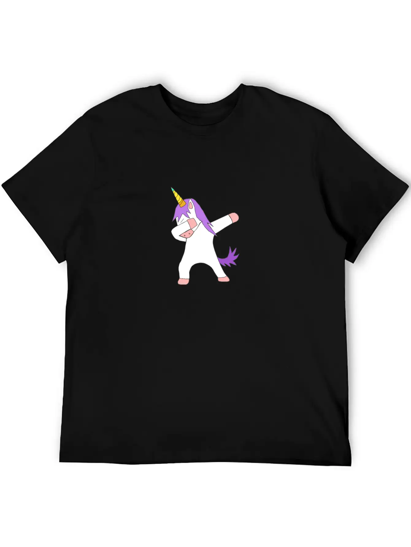 Dabbing Unicorn Dab Breathable Graphic T-Shirt – Perfect For Casual Days