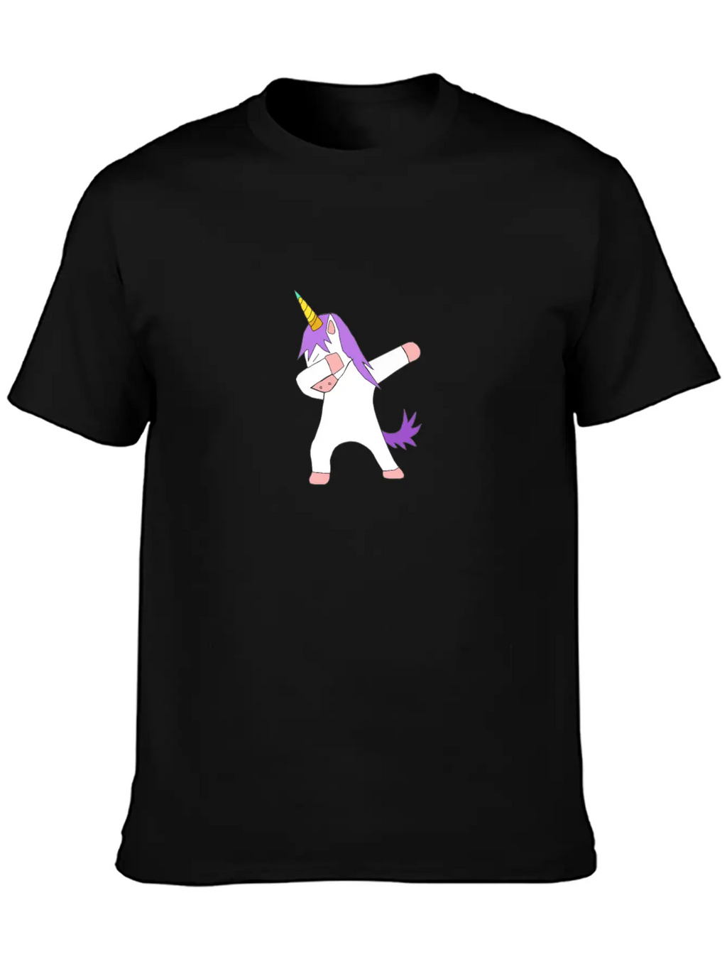 Dabbing Unicorn Dab Breathable Graphic T-Shirt – Perfect For Casual Days