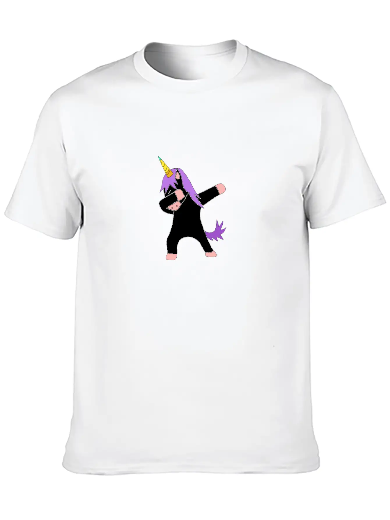 Dabbing Unicorn Dab Breathable Graphic T-Shirt – Perfect For Casual Days