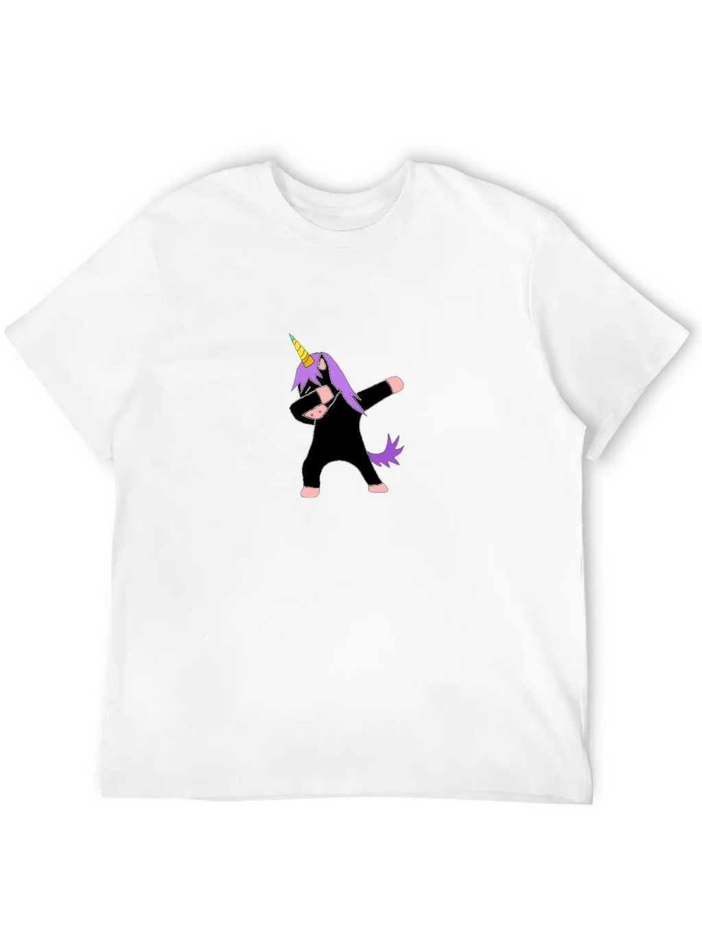 Dabbing Unicorn Dab Breathable Graphic T-Shirt – Perfect For Casual Days