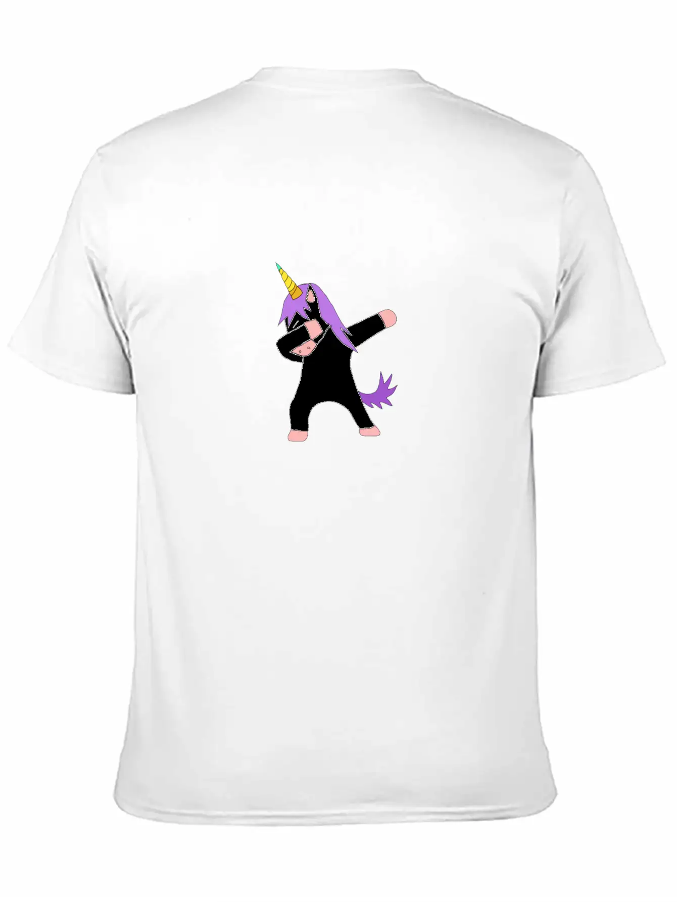 Dabbing Unicorn Dab Breathable Graphic T-Shirt – Perfect For Casual Days