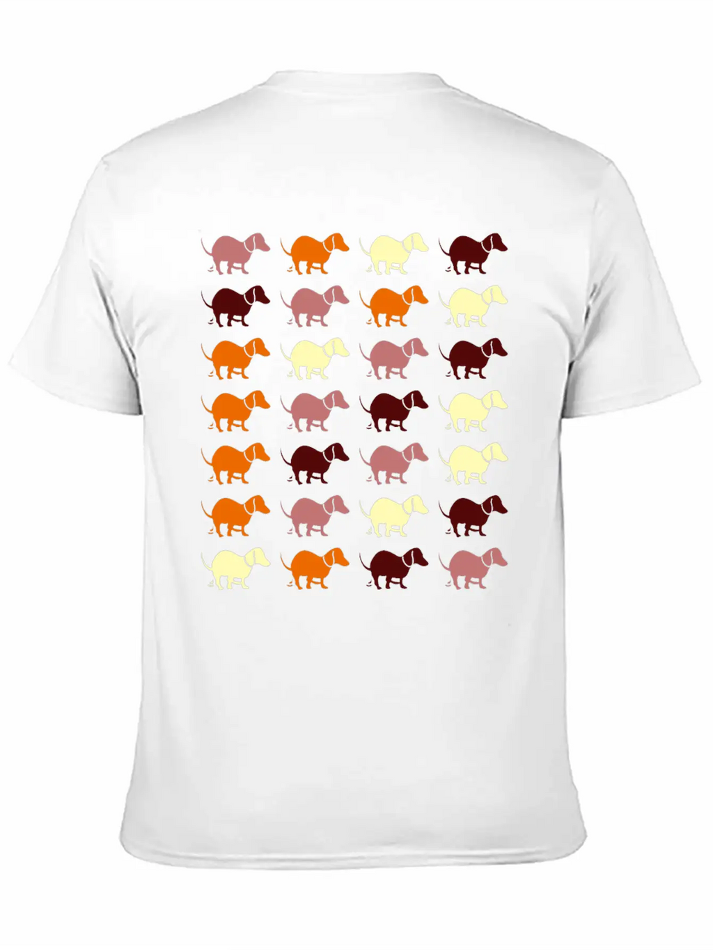Dachshund Dog Pooping Dogs Breathable Graphic T-Shirt – Perfect For Casual Days