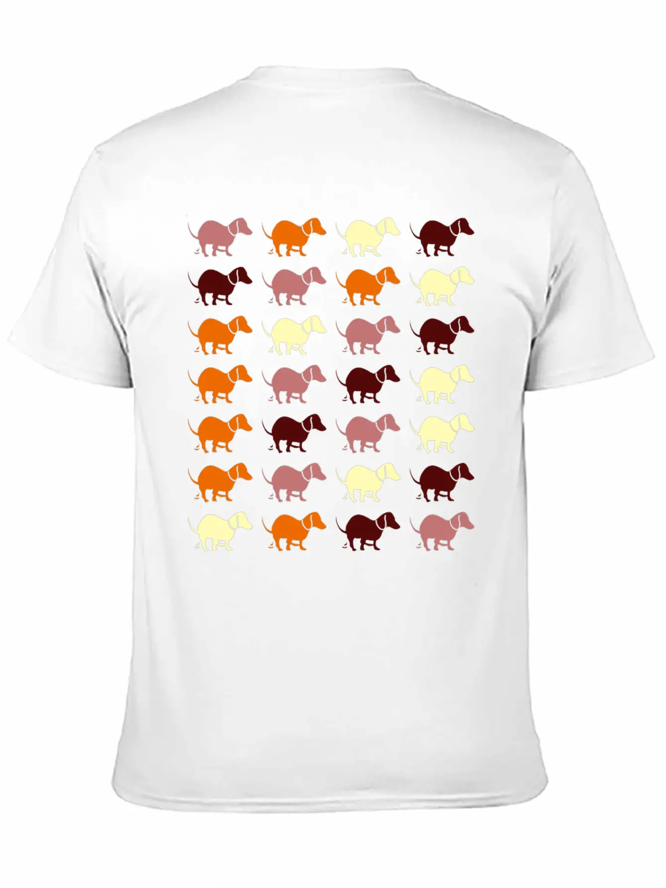 Dachshund Dog Pooping Dogs Breathable Graphic T-Shirt – Perfect For Casual Days