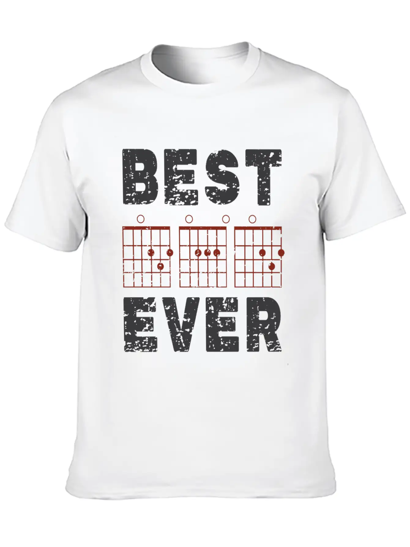 Dad Guitar Chord Best Dad Ever Vintage Gifts Classic Cotton Tee – Unisex Comfort For Any Season