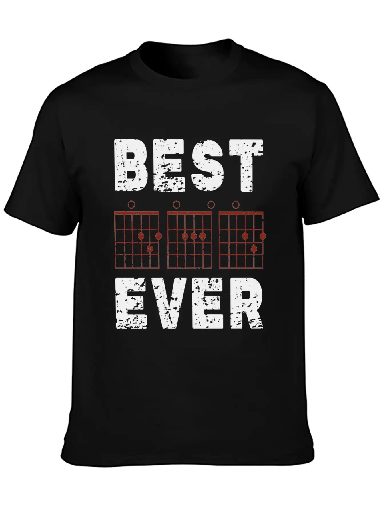 Dad Guitar Chord Best Dad Ever Vintage Gifts Classic Cotton Tee – Unisex Comfort For Any Season