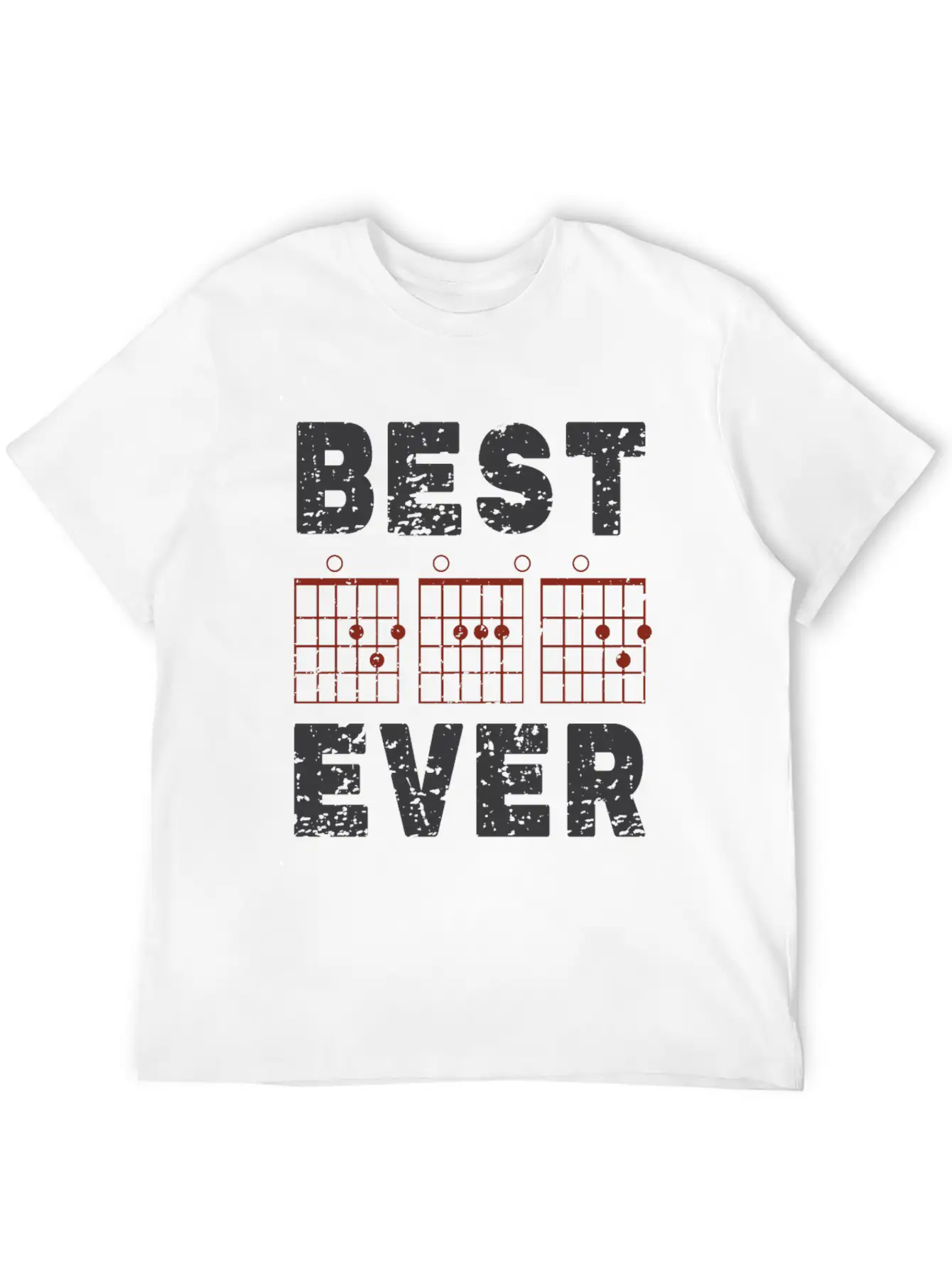Dad Guitar Chord Best Dad Ever Vintage Gifts Classic Cotton Tee – Unisex Comfort For Any Season