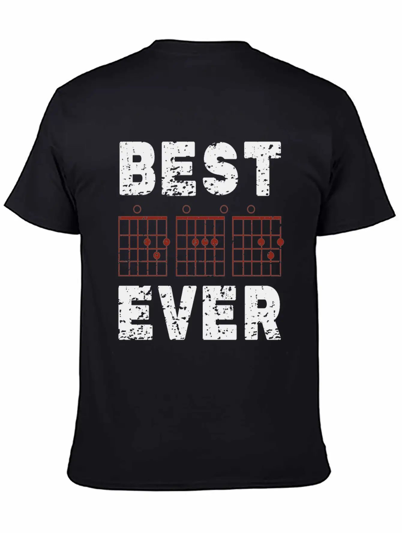 Dad Guitar Chord Best Dad Ever Vintage Gifts Classic Cotton Tee – Unisex Comfort For Any Season