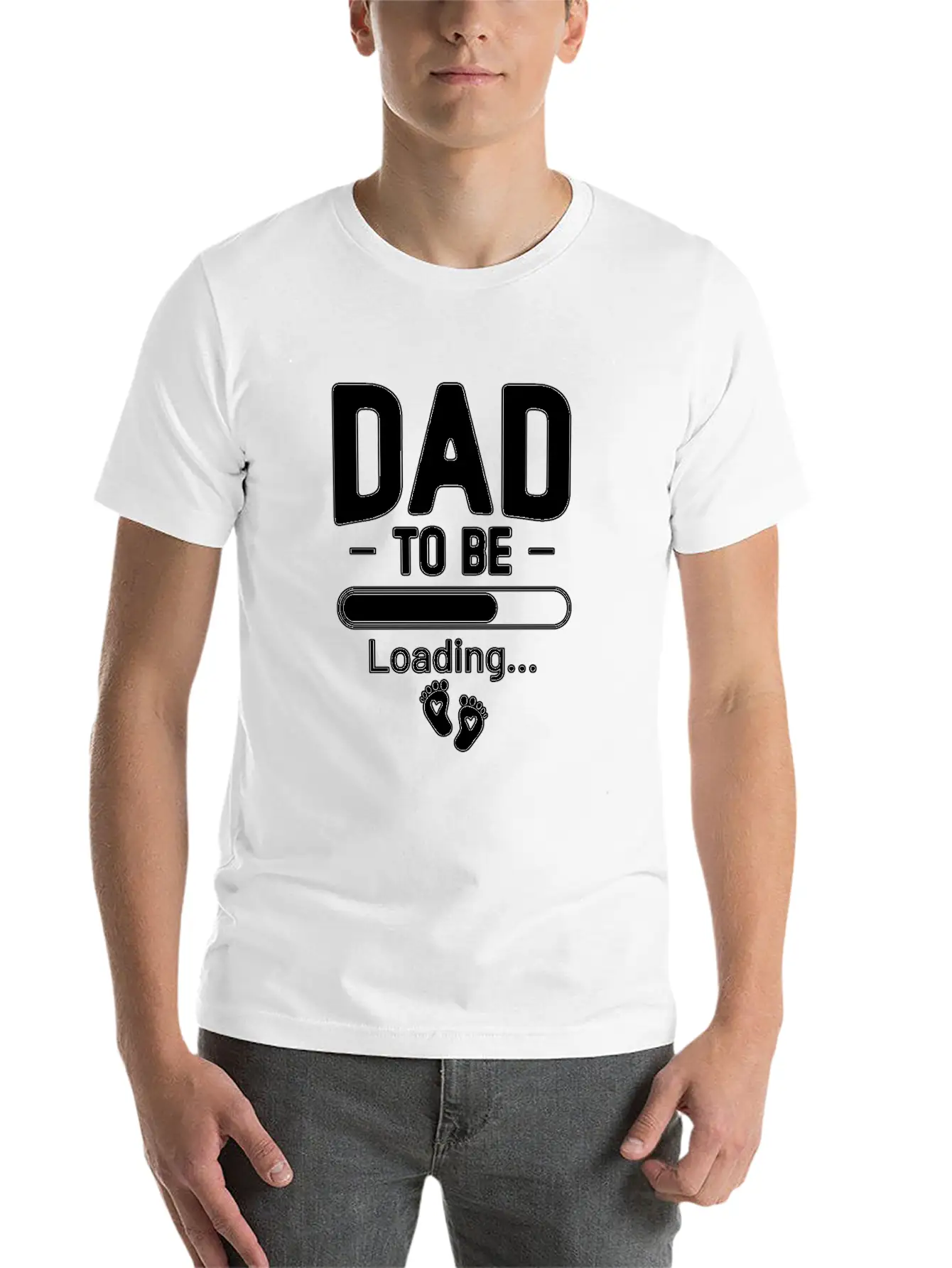 Dad To Be Loading Basic Graphic T-Shirt – Daily Comfort In Soft Cotton