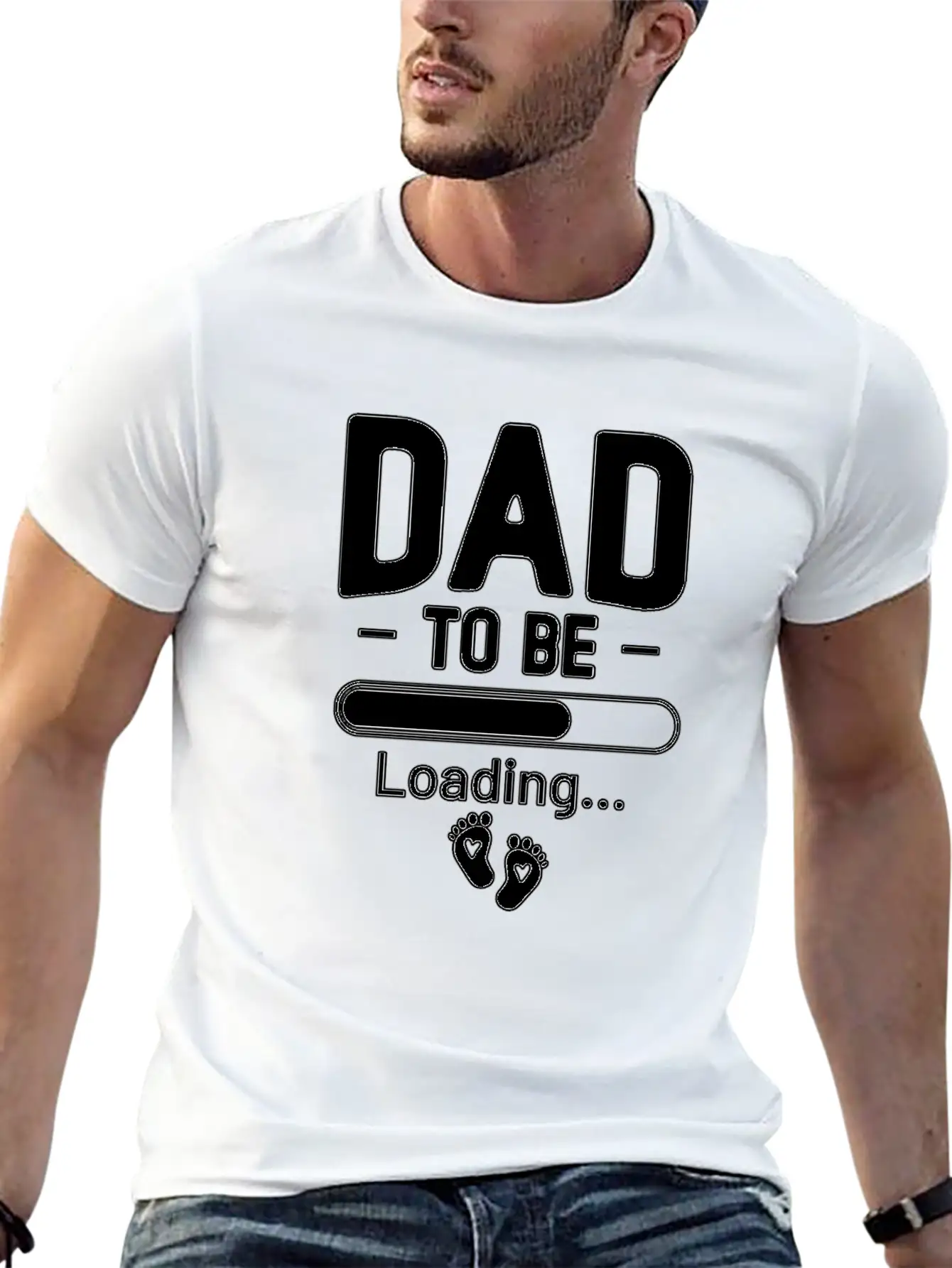 Dad To Be Loading Basic Graphic T-Shirt – Daily Comfort In Soft Cotton