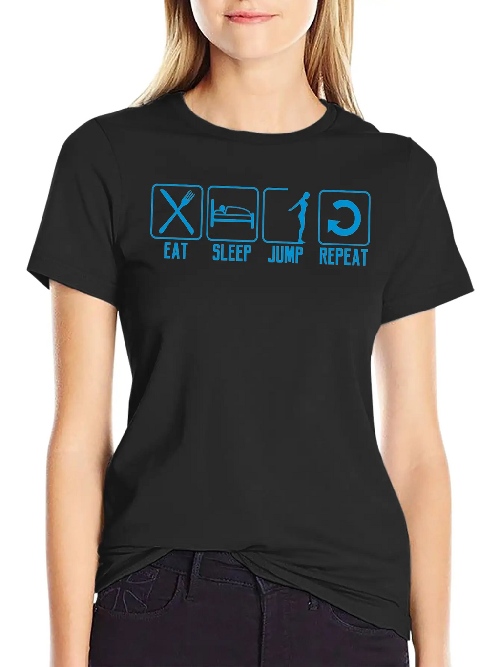 Daily Diving Logo Relaxed Everyday Tee – Lightweight And Durable Cotton