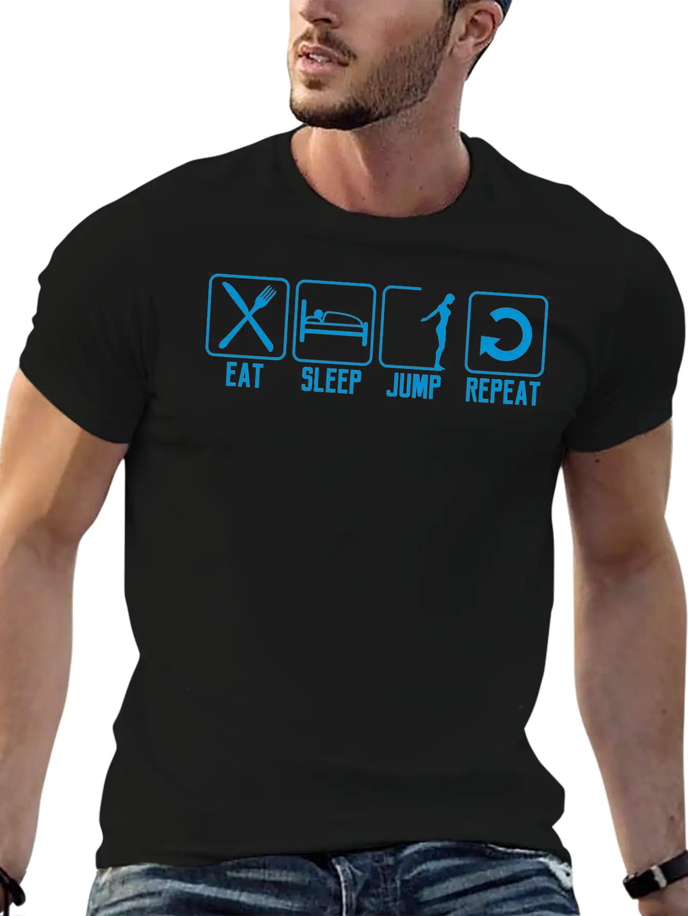 Daily Diving Logo Relaxed Everyday Tee – Lightweight And Durable Cotton