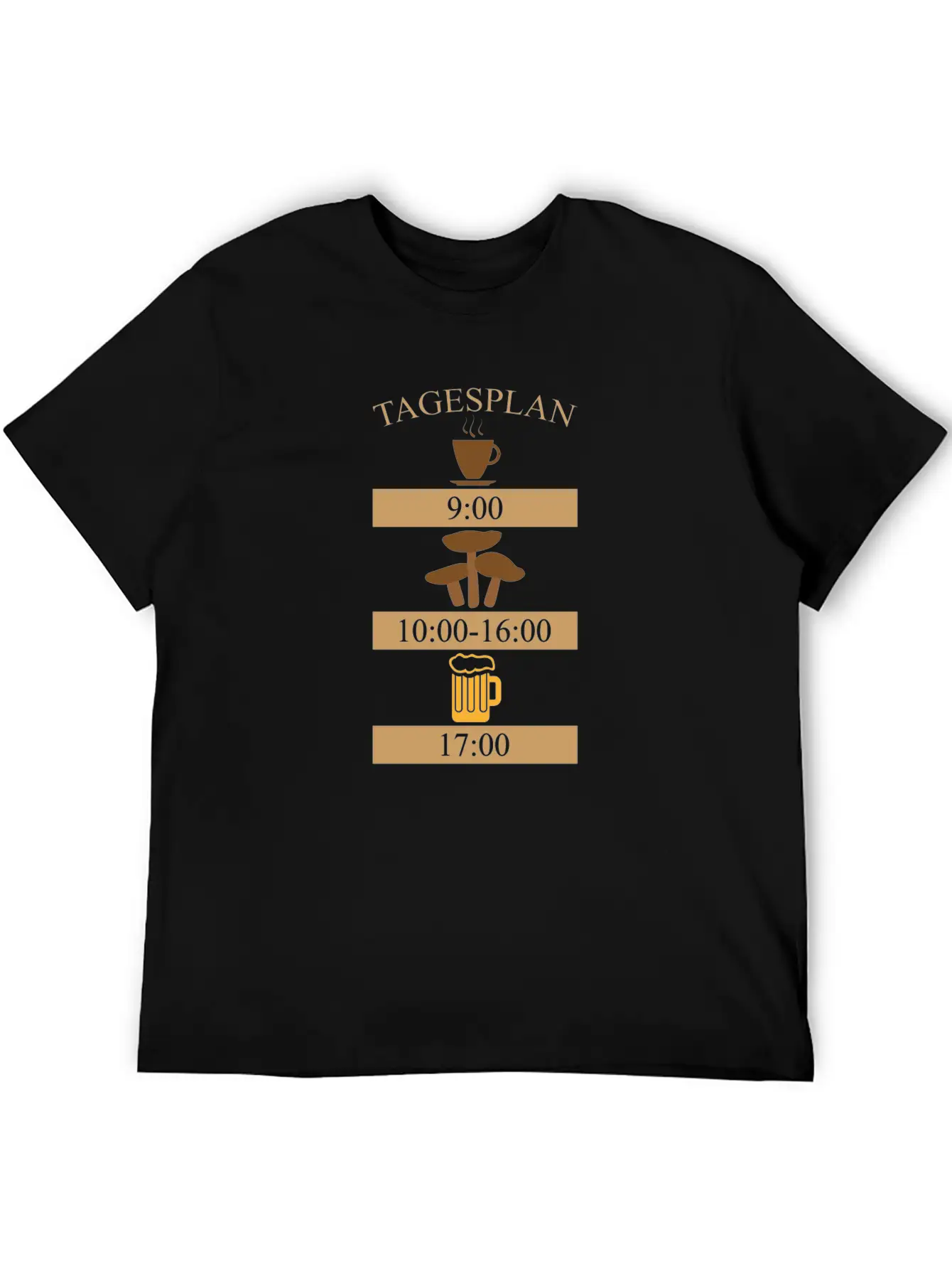 Daily Plan Mushrooms Mushroom Picker Nature Saying Classic Cotton Tee – Unisex Comfort For Any Season