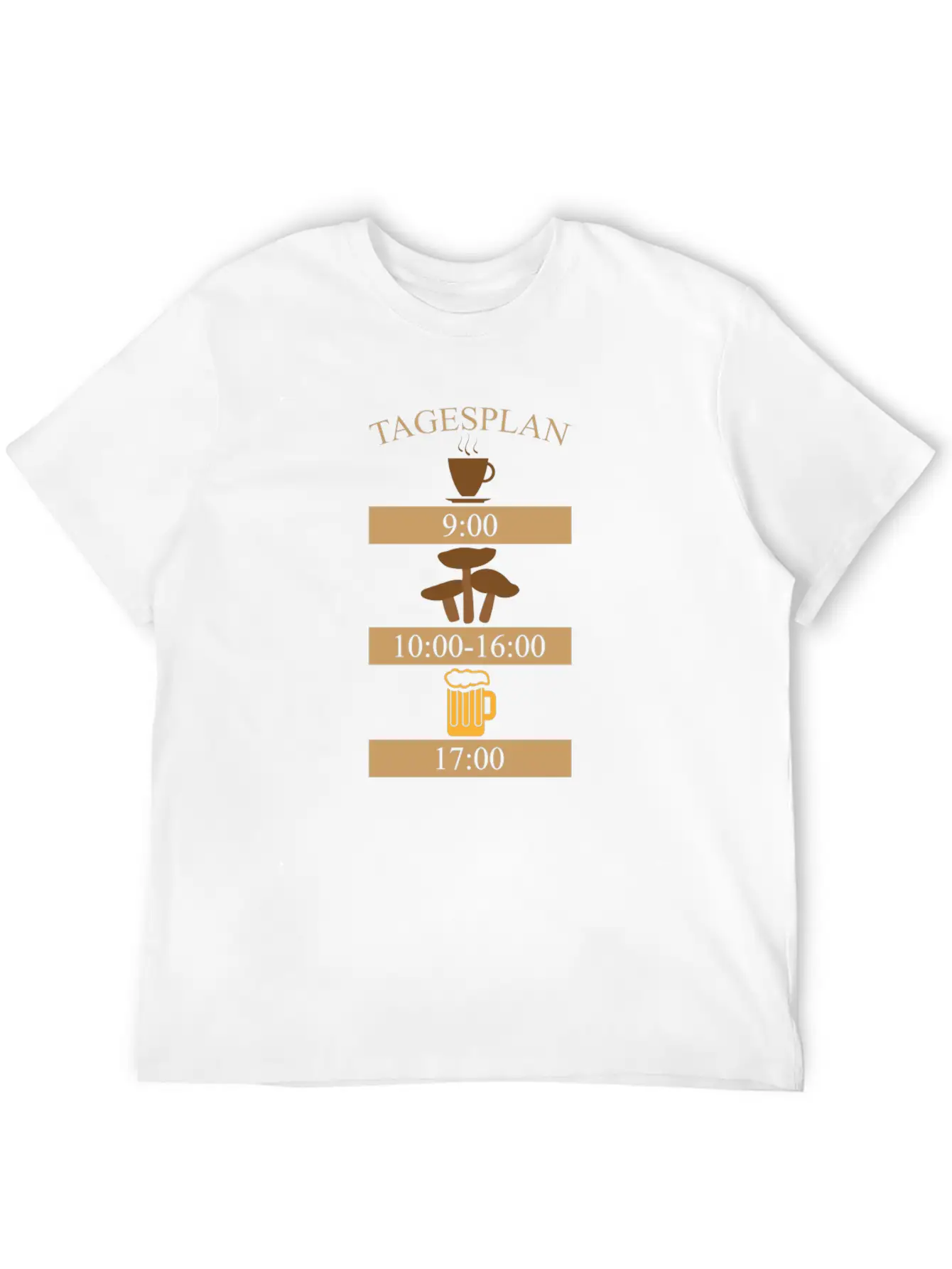 Daily Plan Mushrooms Mushroom Picker Nature Saying Classic Cotton Tee – Unisex Comfort For Any Season