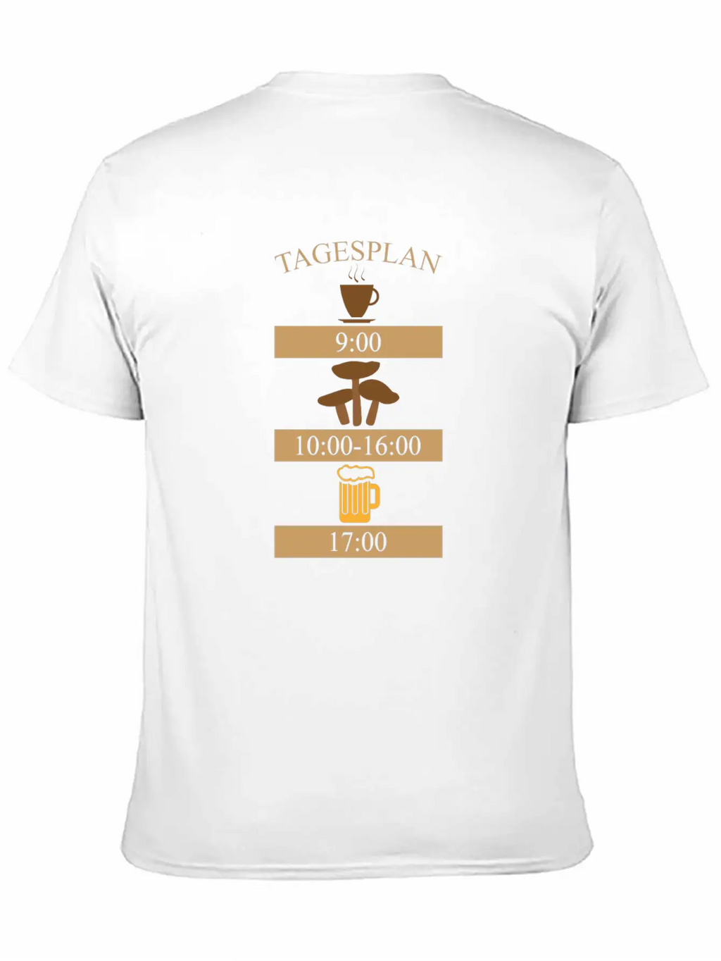 Daily Plan Mushrooms Mushroom Picker Nature Saying Classic Cotton Tee – Unisex Comfort For Any Season